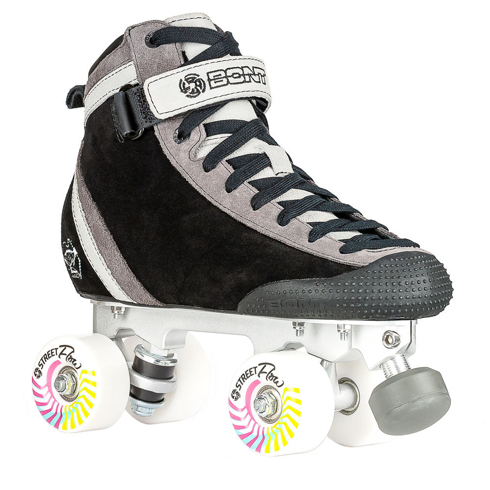 Bont ParkStar Tracer Quad Roller Skates - Complete Package for Park Skating, Derby & Outdoor Roller Skating | Perfect for Adults & Teens