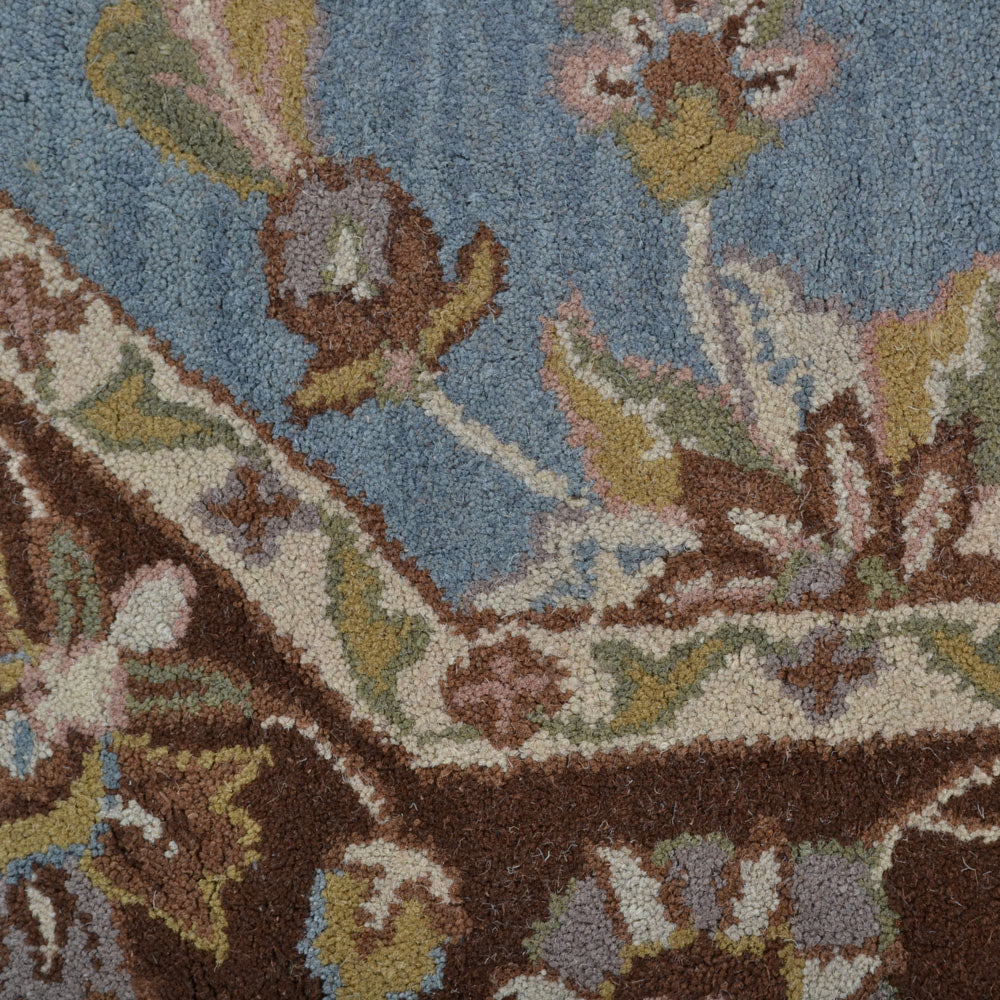 Gabbeh Hand Tufted Wool Rug - Soft Persian Style Area Rug for Living Room, Bedroom & Home Decor