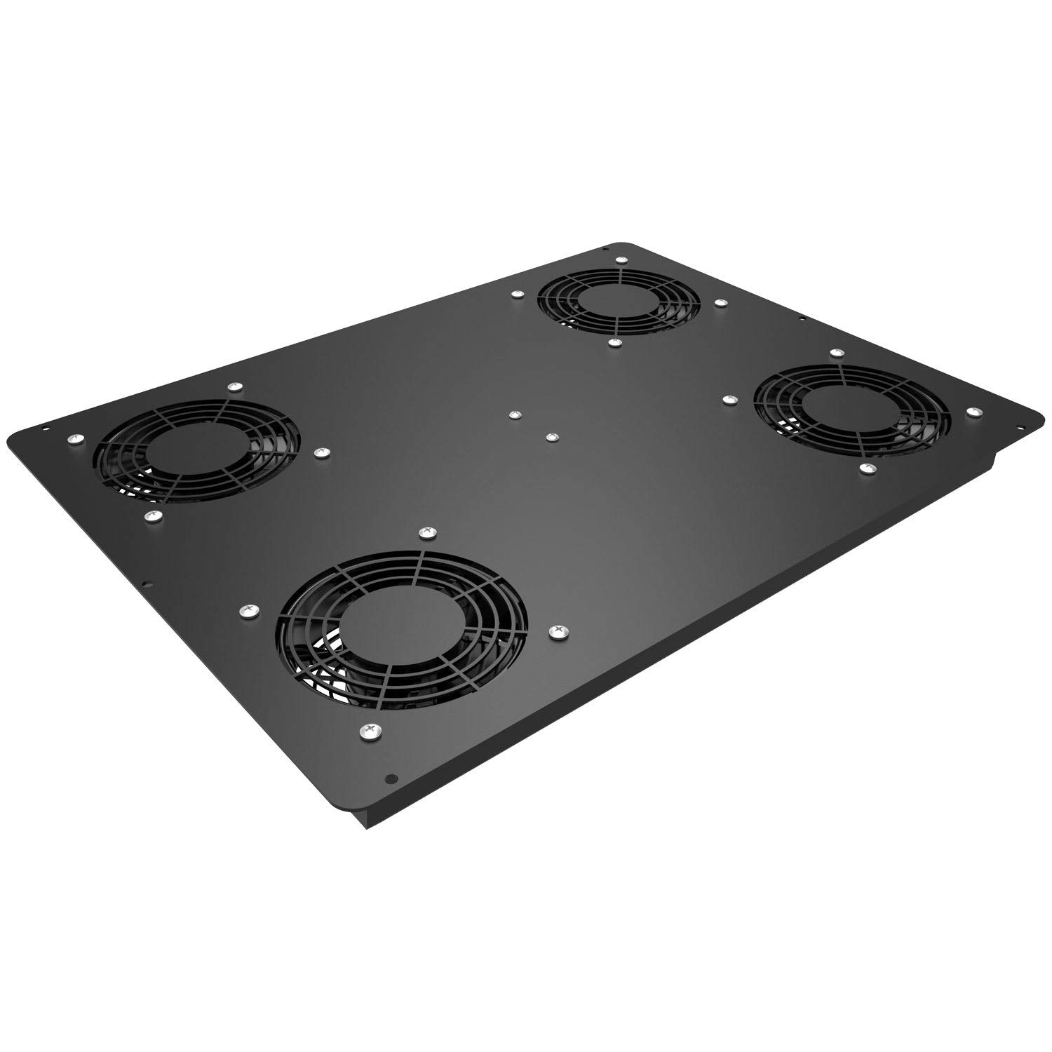 Hammond Manufacturing C2T1923F4BK1 400CFM 19x23 Inch High Airflow Cooling Fan - Black | Perfect for Server Racks, Electronics Enclosures & Industrial Ventilation
