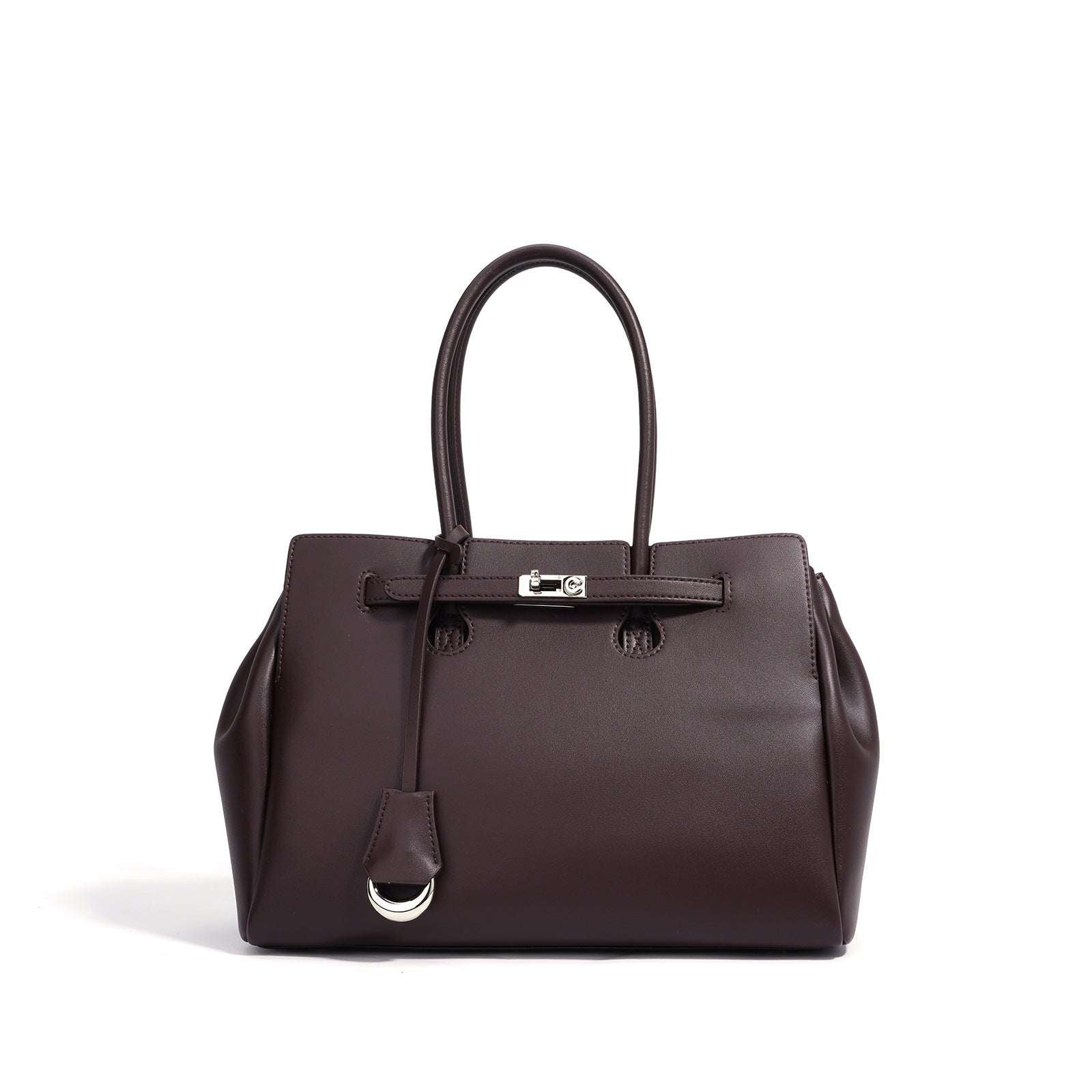 Premium Genuine Leather Work Tote Bag for Women - Professional Office Laptop Briefcase - Spacious & Stylish Business Handbag for Work, Travel & Daily Commute