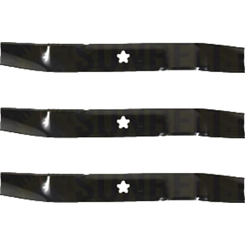 (3 Pack) Premium Medium Lift Replacement XHT Lawn Mower Blades - Fits Stens 340-178 | 19.3125