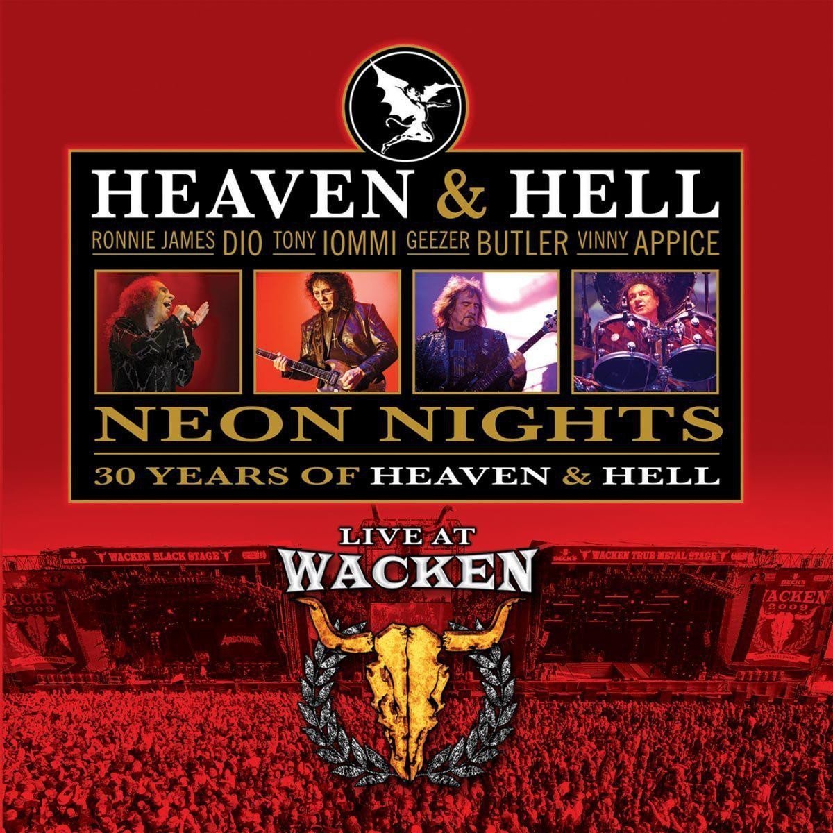 Neon Nights: Live At Wacken Transparent Vinyl Record | Limited Edition Heavy Metal Music Album | Perfect for Collectors & Music Lovers | Great for Home Decor, Parties & Gifts