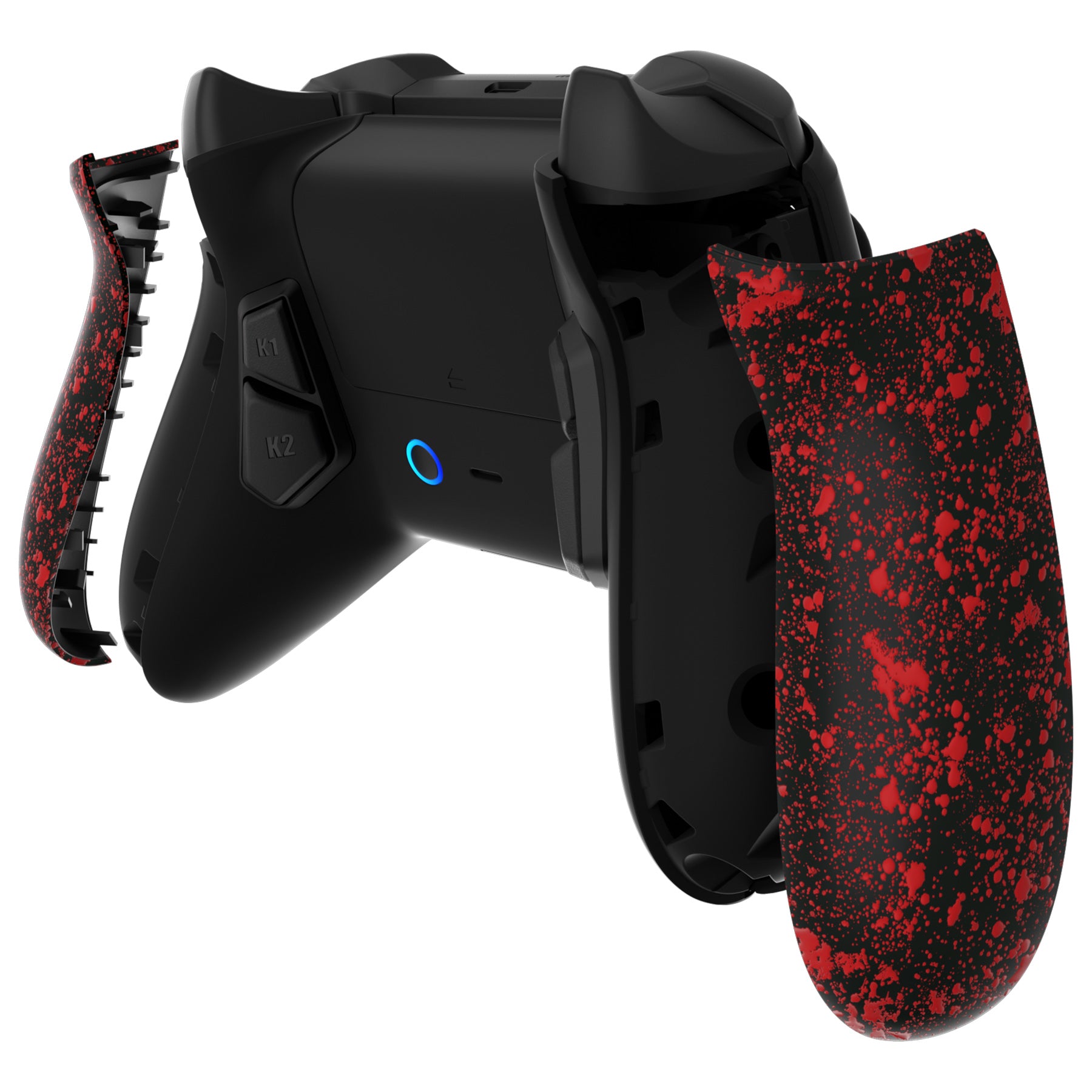 eXtremeRate VICTOR S Remap Kit for Xbox One S/X Controller - Textured Red Back Buttons (PDXSP003) | Customizable Gaming Accessory for FPS, Racing & Competitive Play