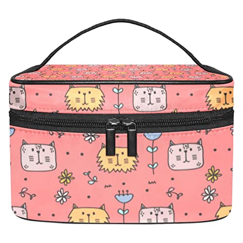 Cats and Flowers Pattern