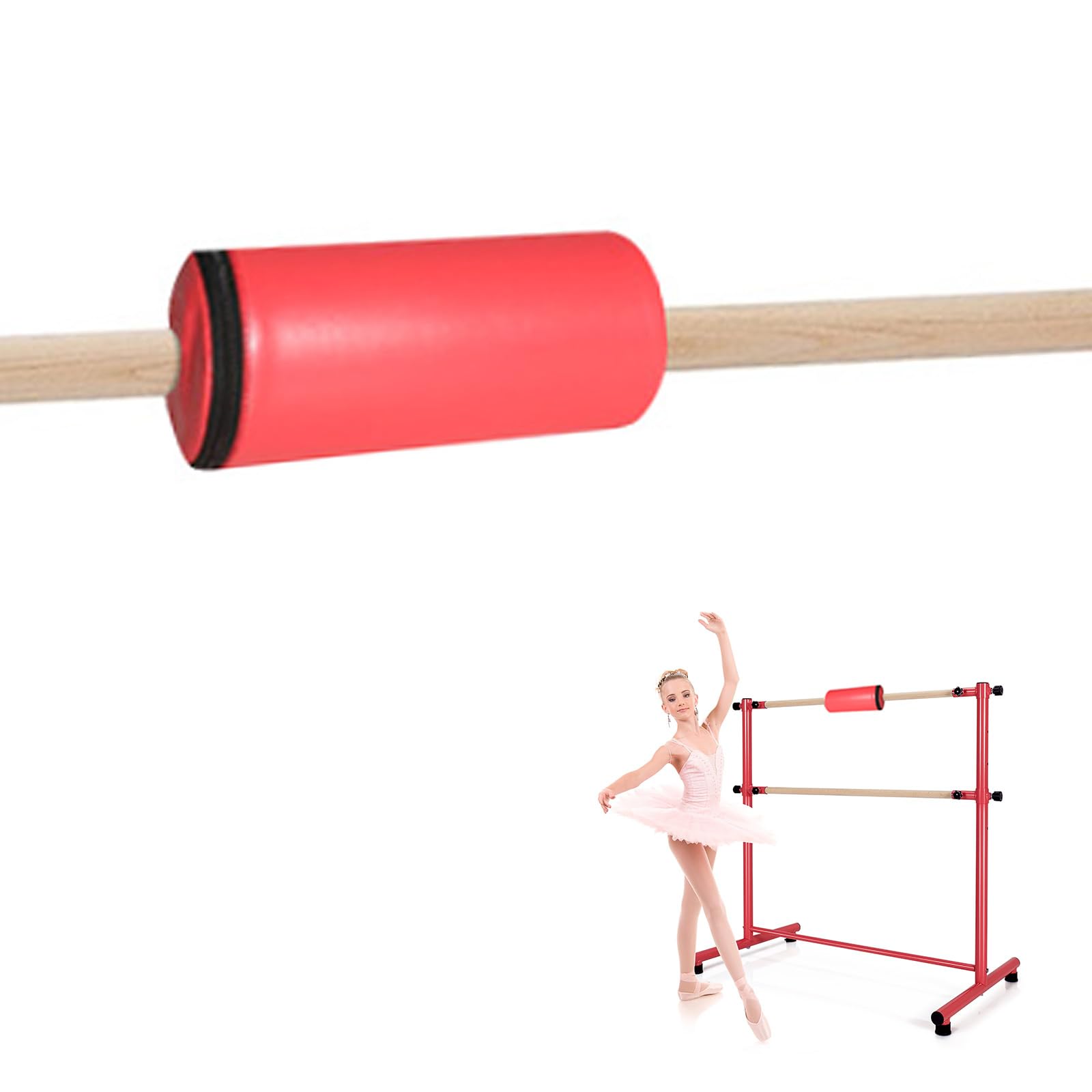 Gymnastics Bar Pad for Tummy - Soft Protective Cushion for Kids & Adults - Ideal for Training, Practice & Home Gymnastics Equipment Safety