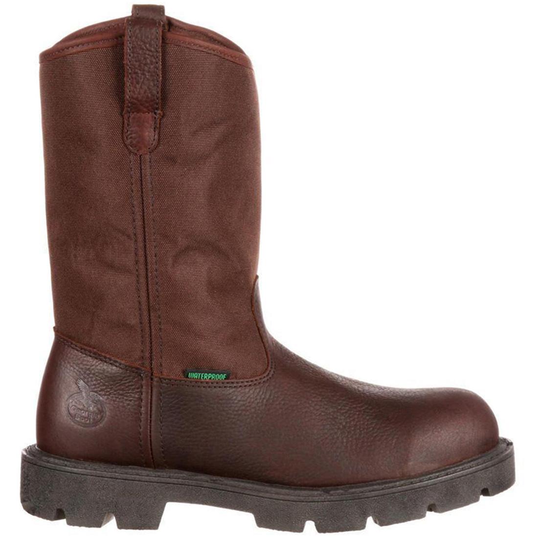 Waterproof Wellington Work Boots for Men & Women - Heavy Duty Slip Resistant Safety Boots for Construction, Farming & Outdoor Work