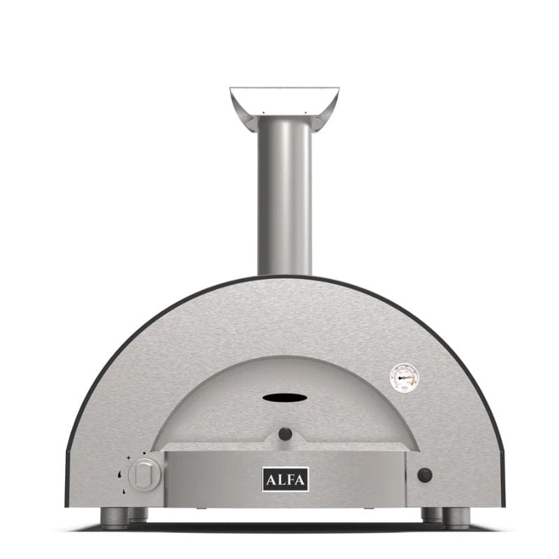 Alfa Classico Line Outdoor Gas Pizza Oven - Professional Stainless Steel Pizza Maker for Backyard, Patio & Garden - Perfect for Home Cooking, Parties & Outdoor Entertaining