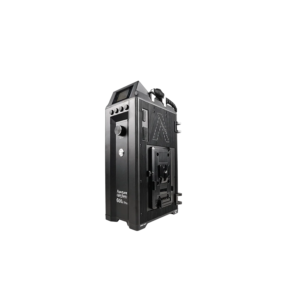 Aputure LS 600d Pro Light Storm Daylight LED Video Light with Gold Mount - Professional Studio Lighting for Filmmaking, Photography, and Live Streaming