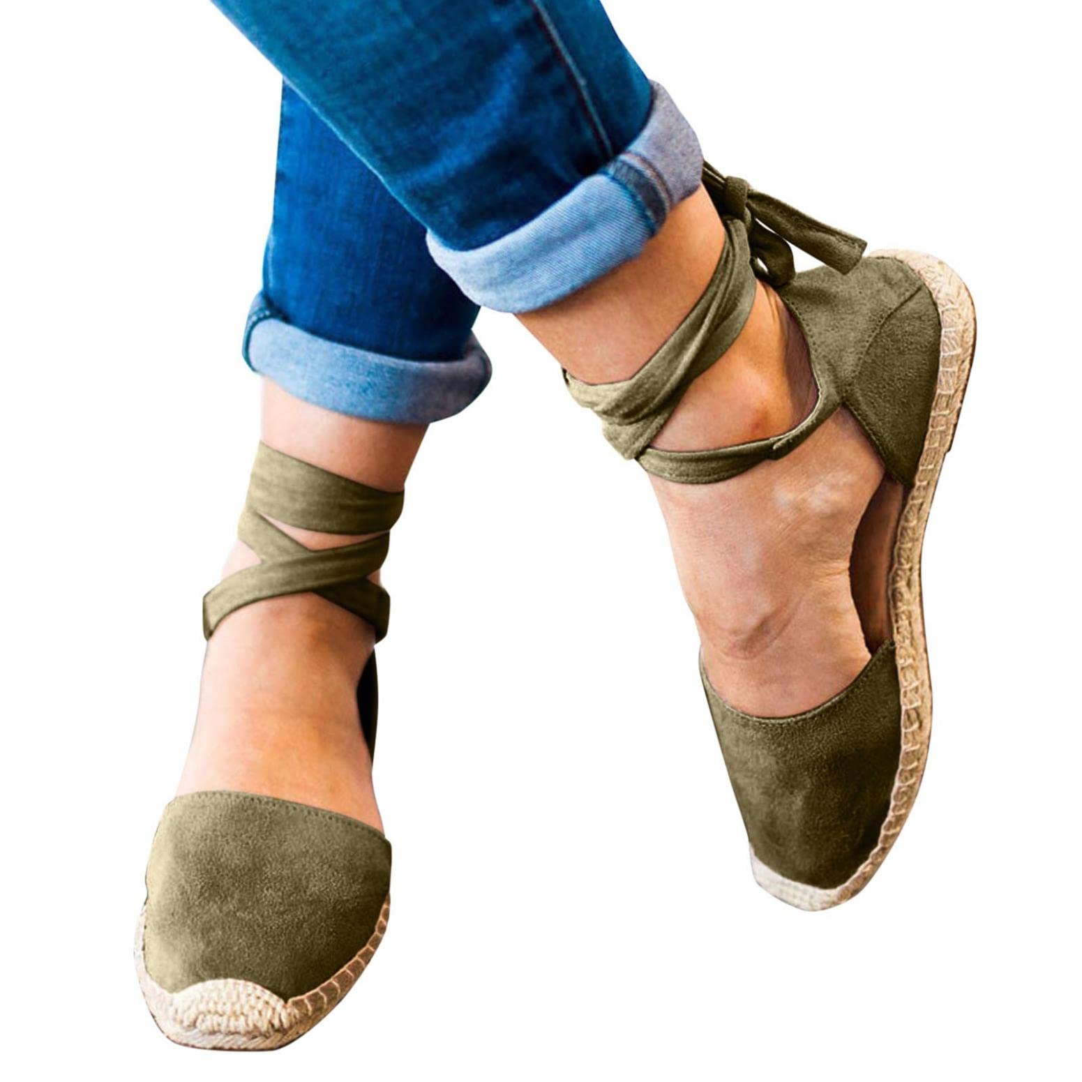 NLOMOCT Women's Casual Summer Sandals - Open Toe Ankle Strap Wedge Platform Roman Shoes for Outdoor Walking, Beach & Vacation | Comfortable & Stylish Footwear