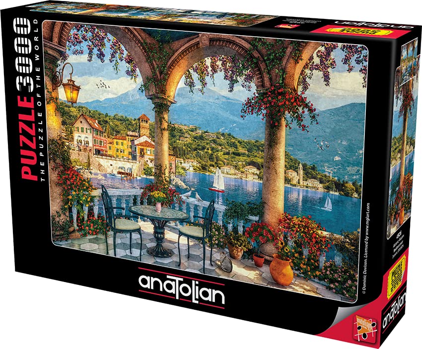 3000 Piece Anatolian Mediterranean Jigsaw Puzzle #4926 - Challenging Adult Puzzle for Family Game Night & Relaxation