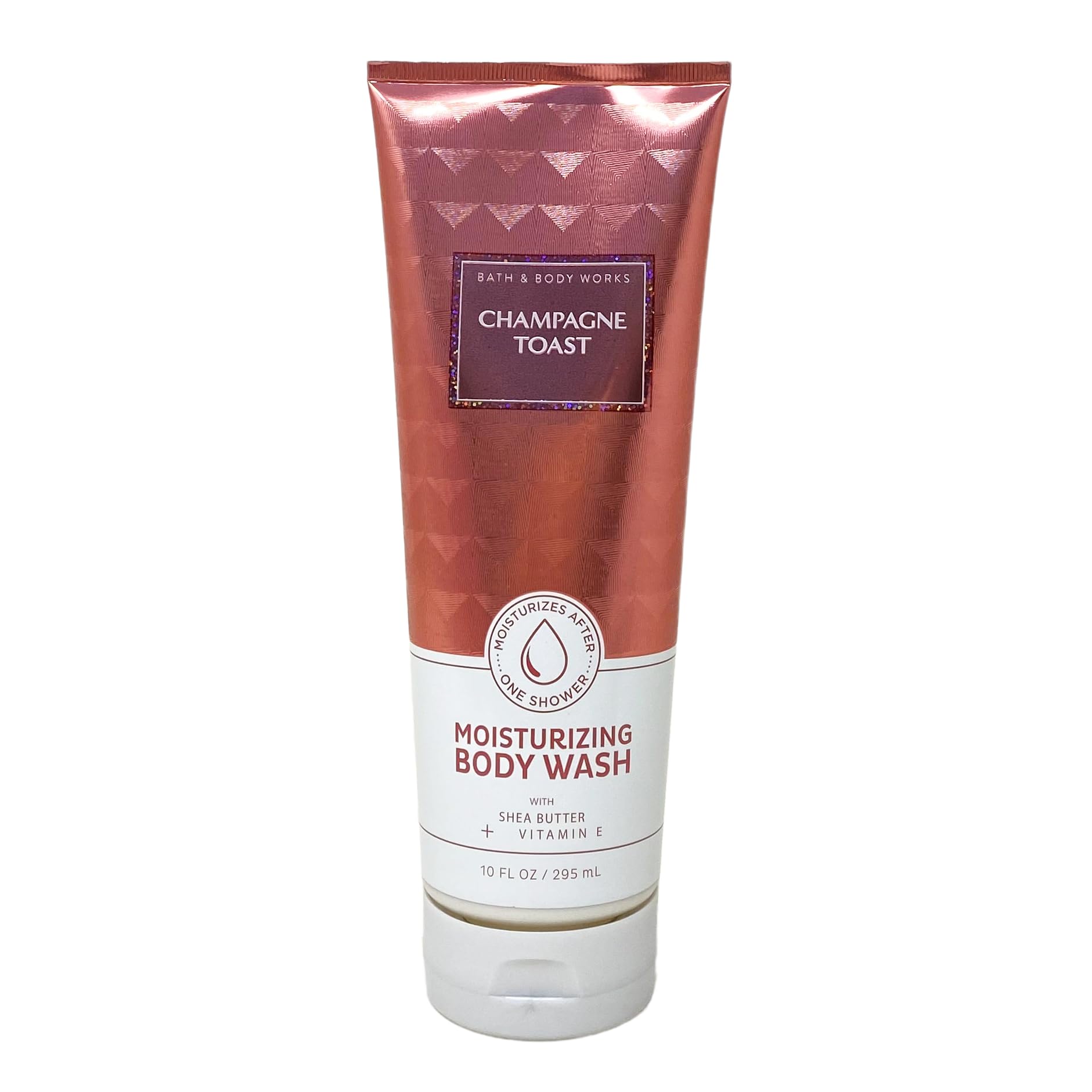 Bath & Body Works CHAMPAGNE TOAST Moisturizing Body Wash 2-Pack - 10 fl oz (295 mL) Each, Pink | Luxurious Shower Gel for Women, Gift Set for Birthdays & Holidays