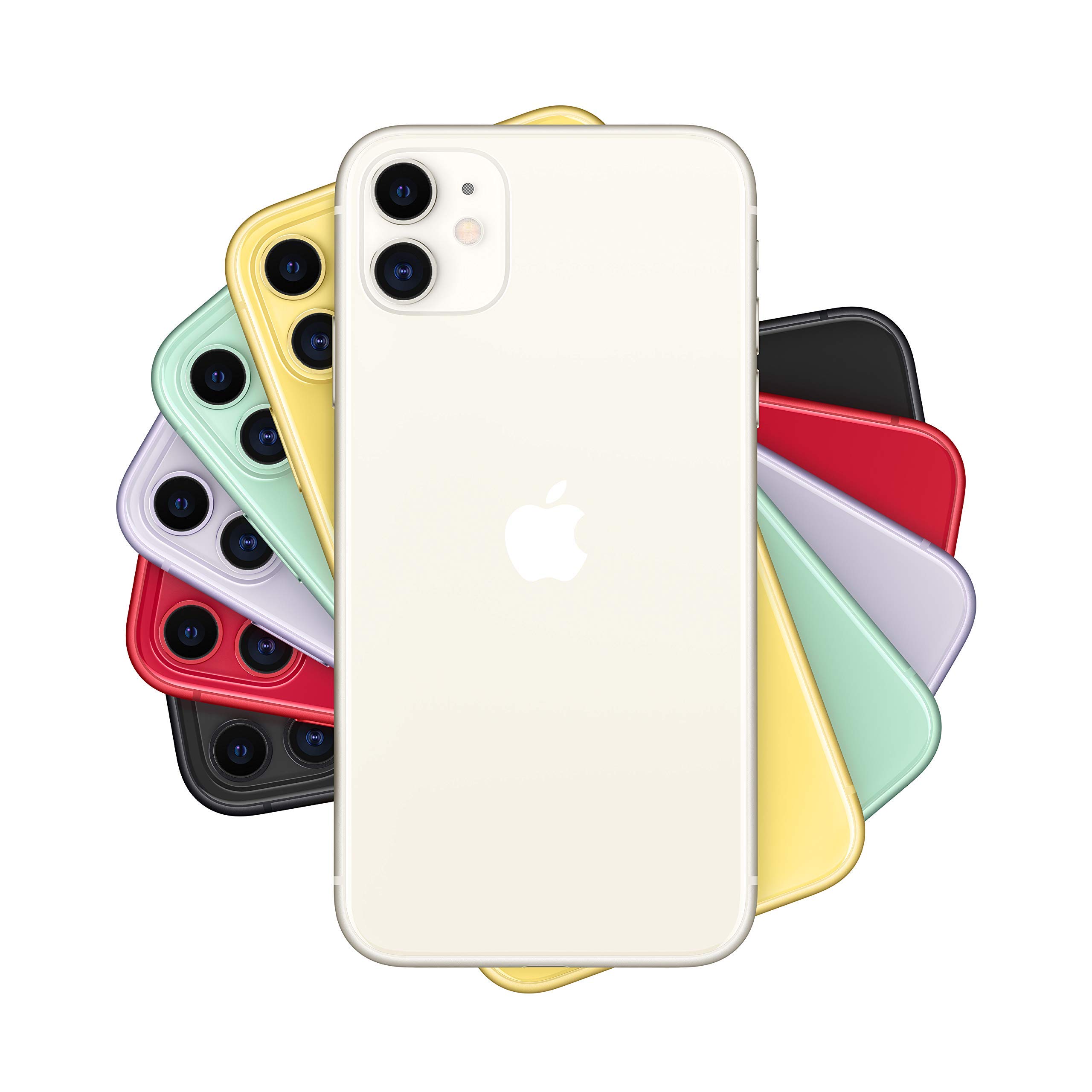 Refurbished Apple iPhone 11 128GB Unlocked Smartphone - White | Fast Performance, Great Camera | Perfect for Travel, Work & Everyday Use