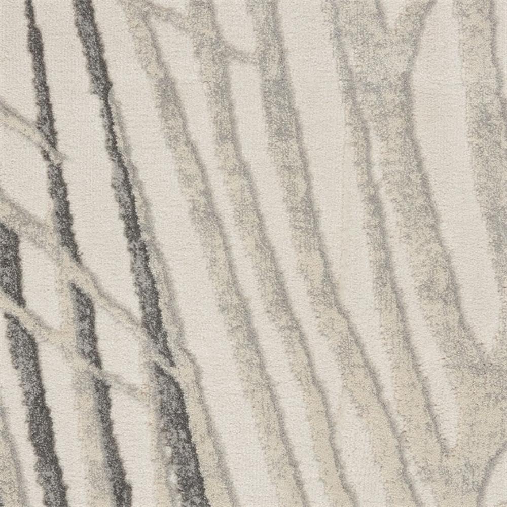 Nourison Rustic Textures Ivory/Grey 7'10
