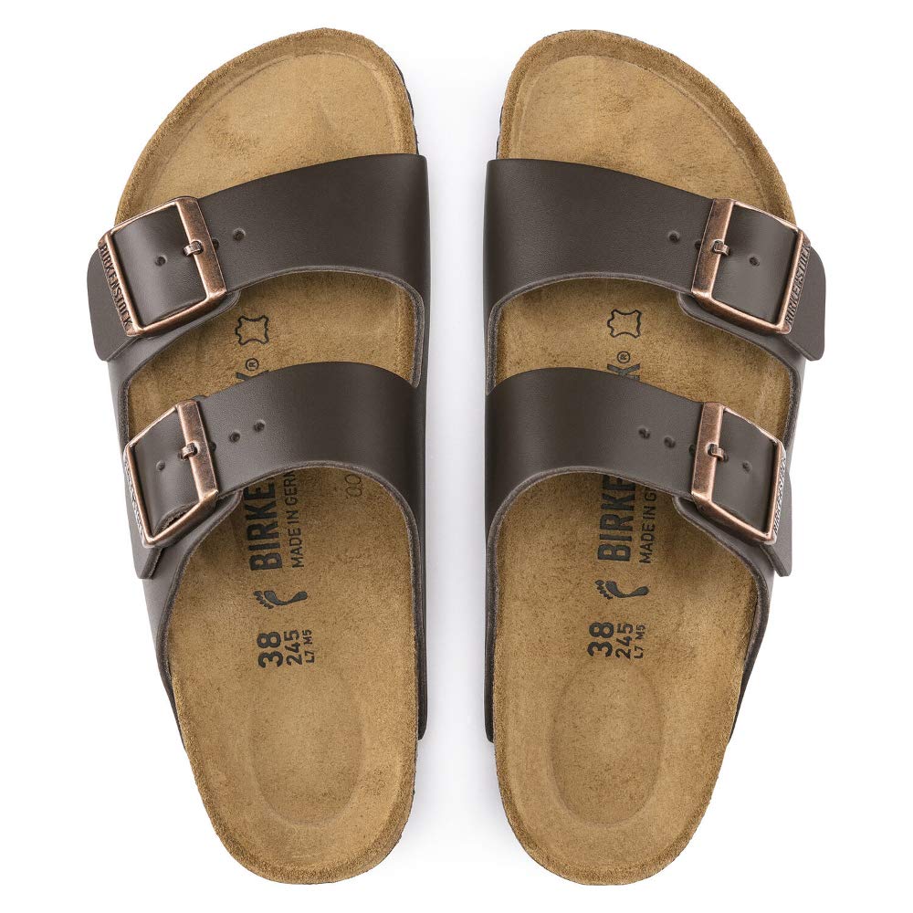 Birkenstock Women's Arizona Soft Footbed Sandals - Narrow Fit | Comfortable & Supportive for Walking, Travel & Everyday Wear