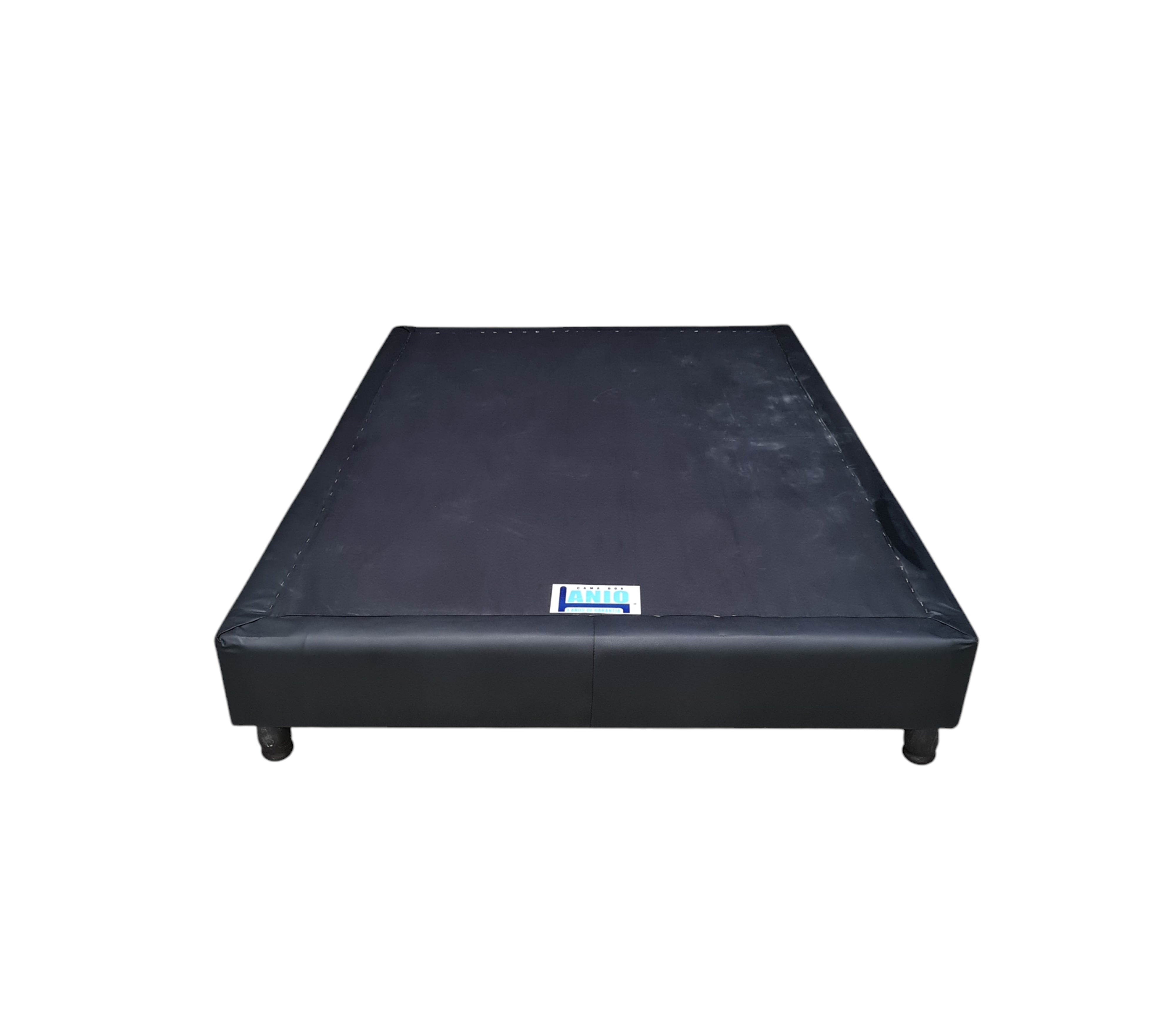Queen Size Box Spring - No Pillow Top, Bipiel Driha Fabric, Sturdy Bed Foundation for Mattress Support | Perfect for Master Bedrooms & Guest Rooms