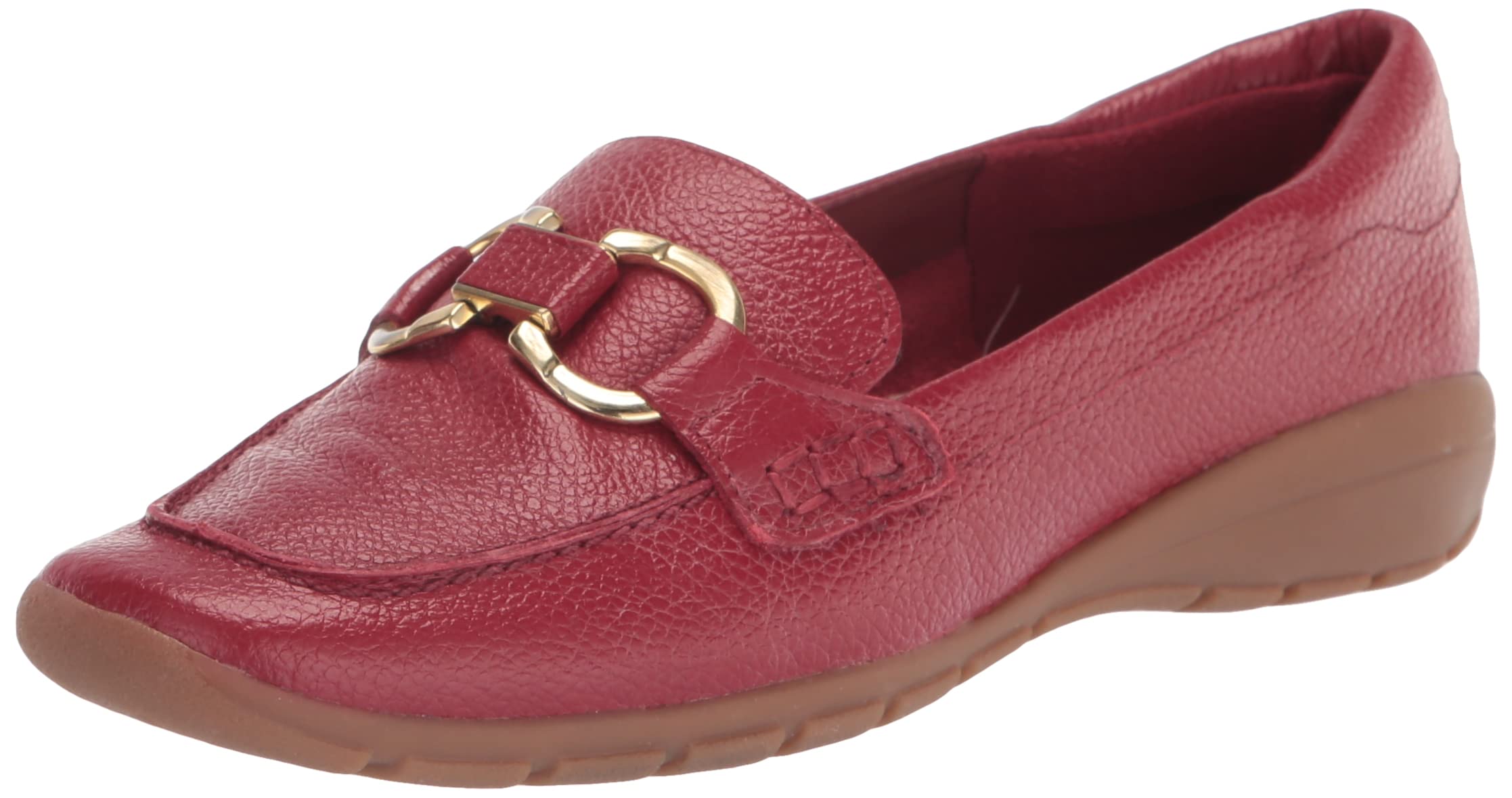 Easy Spirit Women's Comfortable Slip-On Flats - Lightweight Walking Shoes for Work, Travel & Everyday Wear