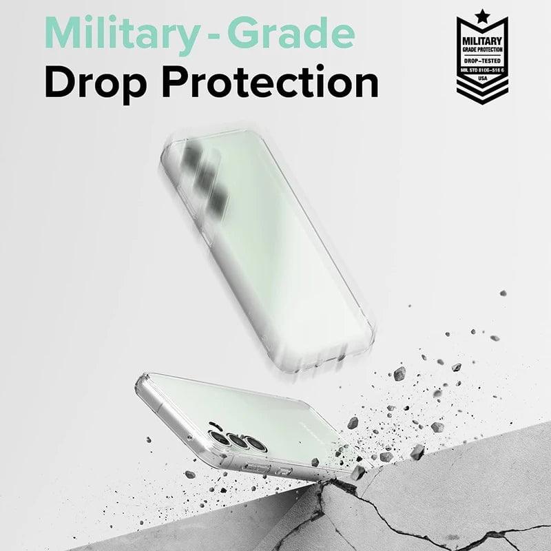 Samsung Galaxy S24 Plus Clear TPU Case - Shockproof & Slim Protective Cover for Everyday Use, Work & Travel
