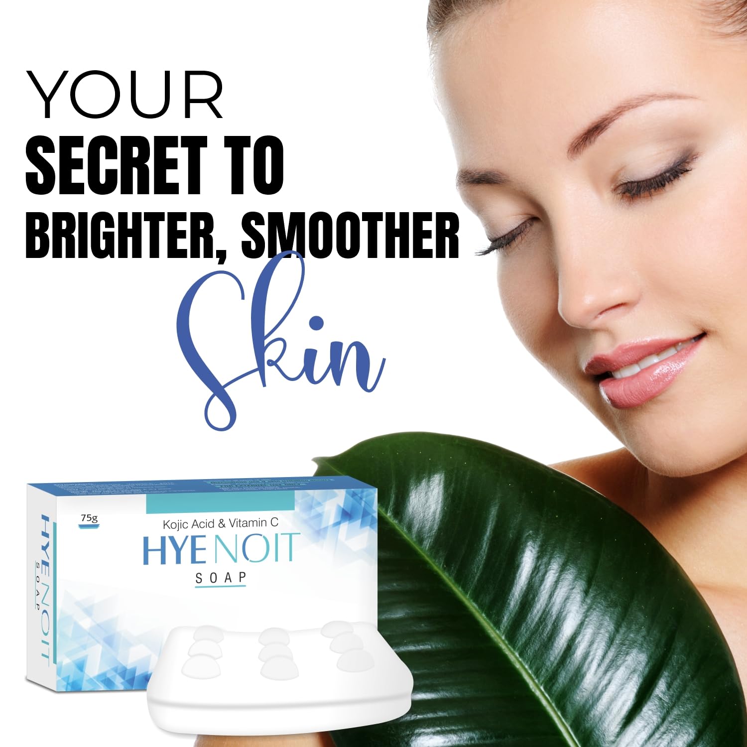 Segment Care Hyenoit Kojic Acid Soap - Brightening & Skin Lightening Bar for Dark Spots, Hyperpigmentation & Acne Scars | Best for Face & Body Cleansing, Daily Skincare Routine