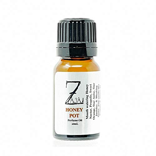 Honey Pot Perfume Oil 10 mL - Natural Honey Nectar, Propolis, Sweet Orange & Star Anise Essential Oil Blend for Women | Long-Lasting Fragrance for Daily Wear, Date Nights & Special Occasions