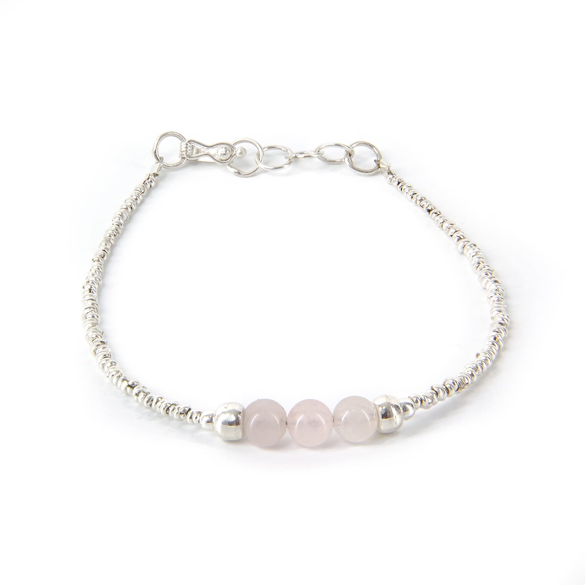 950 Sterling Silver Adjustable Bracelet for Women - Elegant Fashion Jewelry Gift for Birthday, Valentine's Day, Anniversary | Perfect for Daily Wear, Special Occasions & Gift Giving