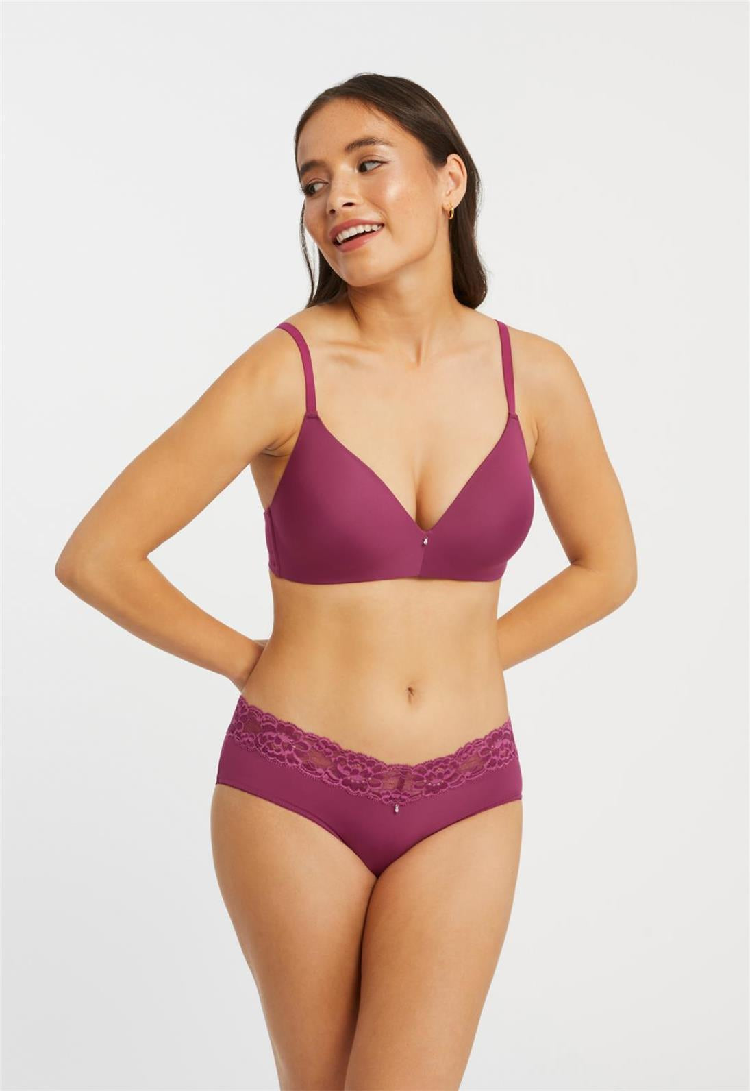 Wire-Free T-Shirt Bra - Seamless Comfort for Everyday Wear - Perfect for Workouts, Yoga & Lounge