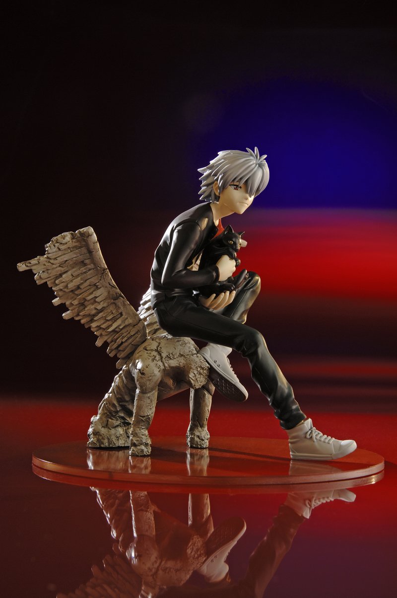 Kotobukiya Kaworu Nagisa Rebuild of Evangelion Blue Anime Action Figure - Collectible Model for Anime Fans & Home Decor