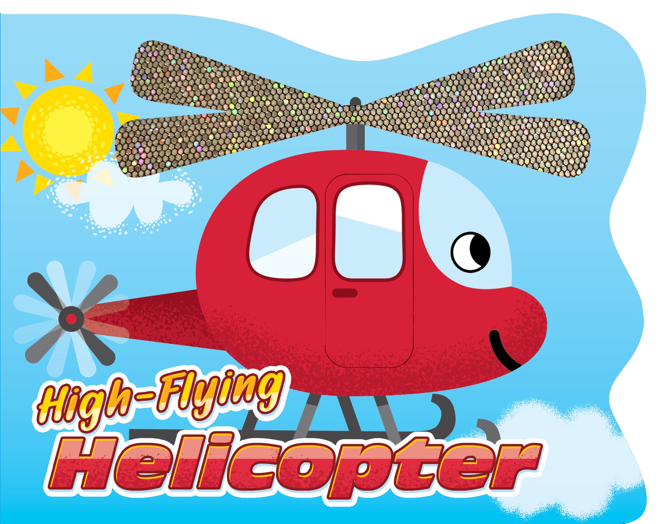 Little Hippo Books High-Flying Helicopter Touch & Feel Board Book for Toddlers 1-3 Years | Interactive Sensory Learning & Early Development Baby Book | Perfect for Bedtime Stories, Preschool Education & Parent-Child Bonding