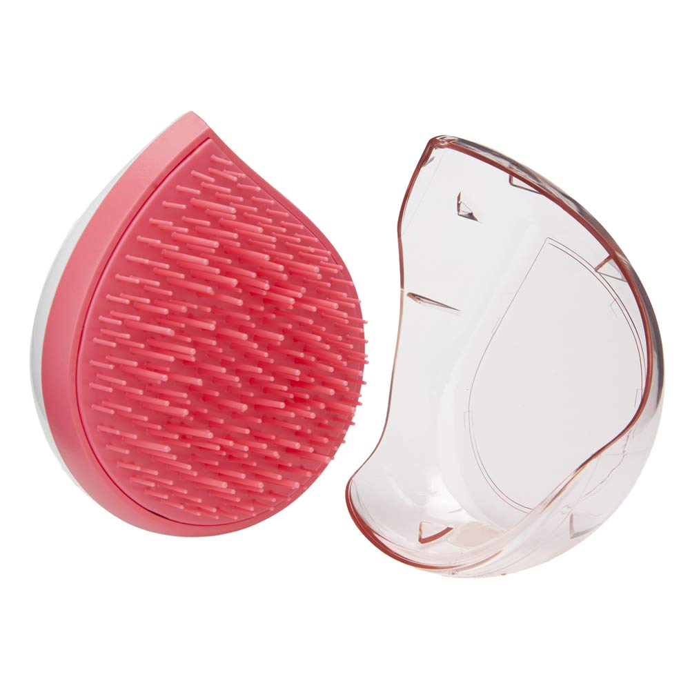 Michel Mercier Detangling Hair Brush for Fine Hair - Travel Size Pink | Perfect for On-the-Go Styling & Tangle-Free Hair Care at Home