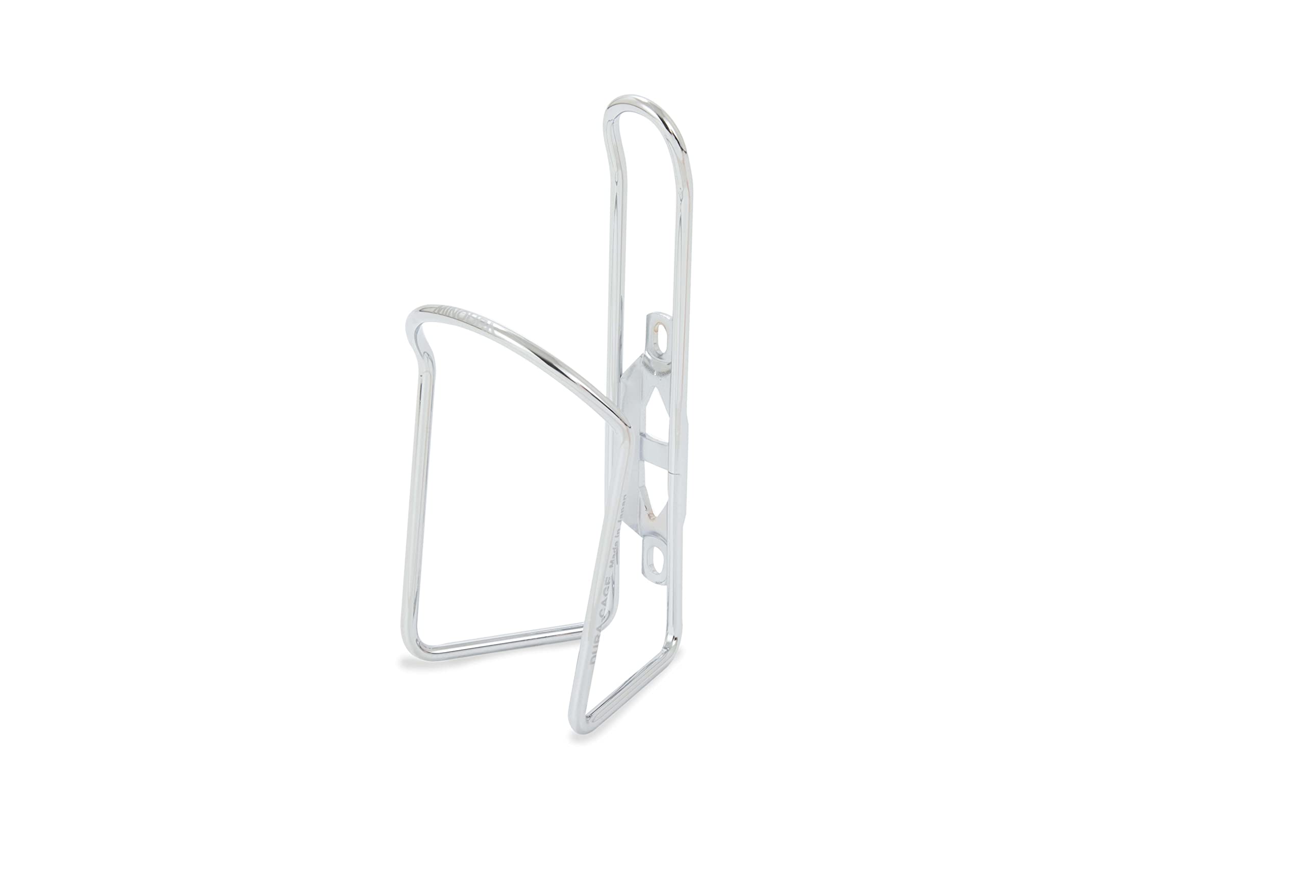 MINOURA AB100-4.5 Premium Aluminum Bike Water Bottle Cage - Chrome Plated, No Bolts Required - Lightweight & Durable Cycling Accessory for Road Bikes, Mountain Bikes & Commuter Bikes