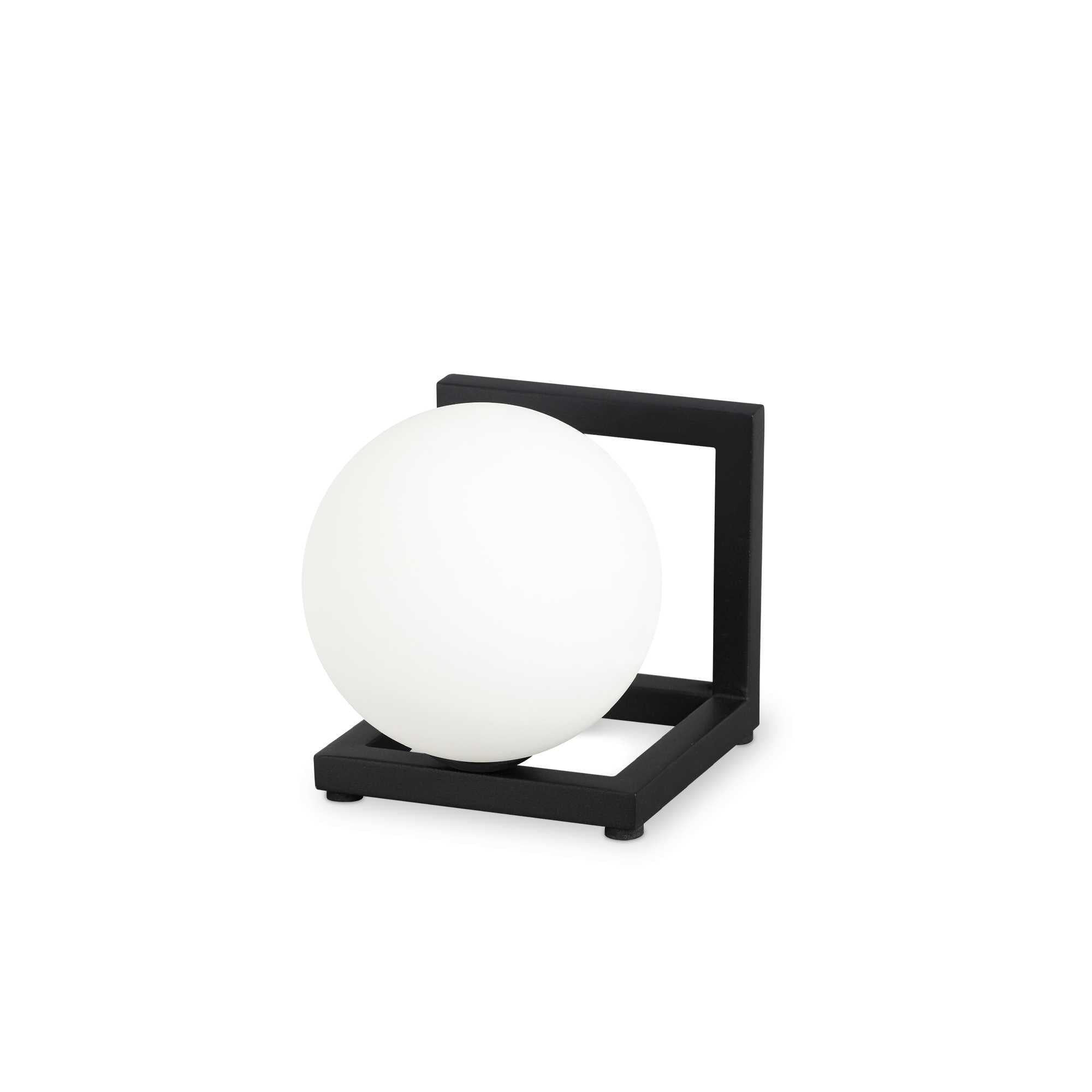 Angelo Table Lamp - Modern Black & Brass Finish Desk Lamp for Bedroom, Living Room, or Office - Adjustable LED Lighting for Reading & Decor