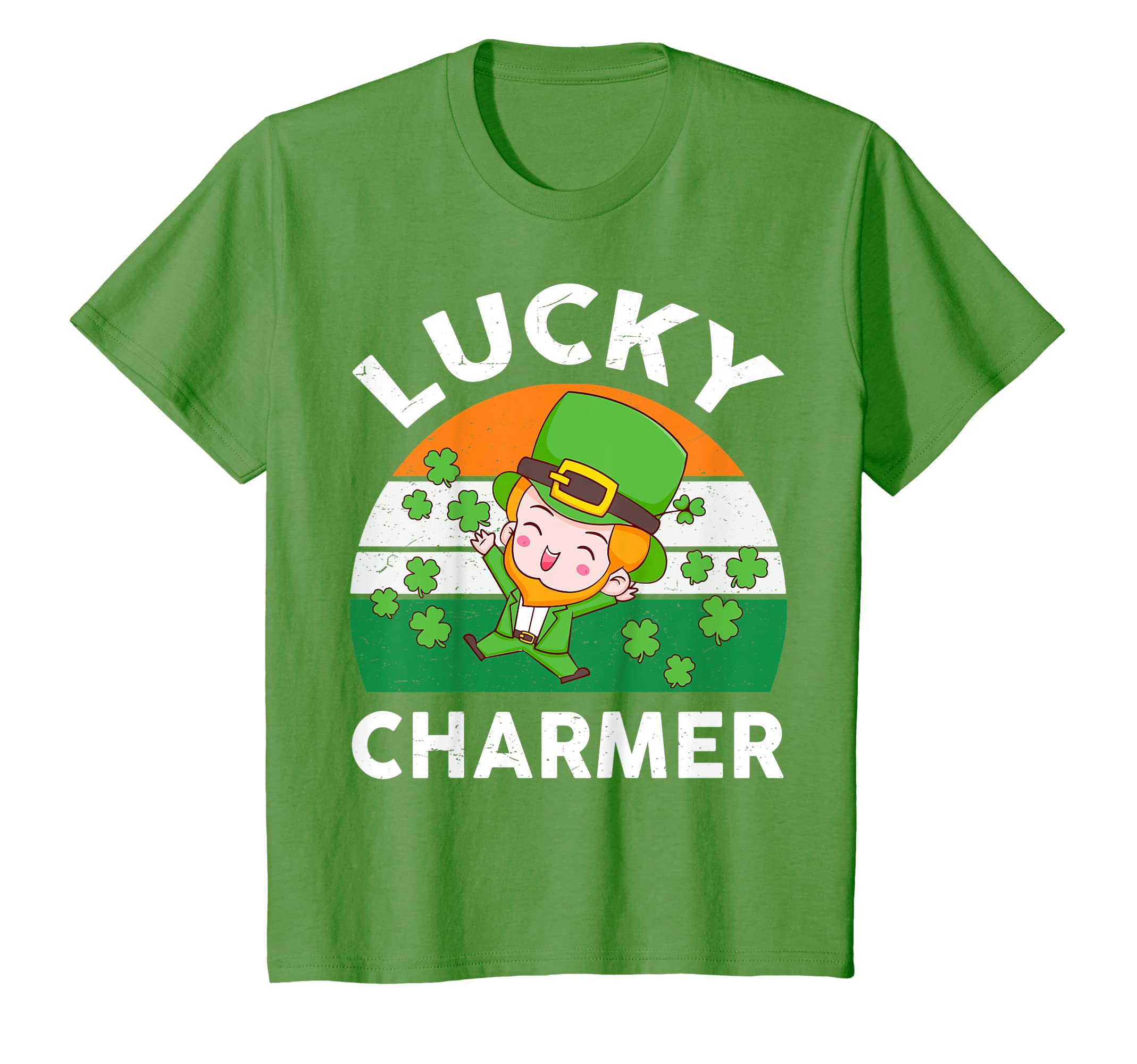St. Patrick's Day Lucky Charmer Leprechaun T-Shirt for Boys & Toddlers - Irish Themed Kids Apparel for School, Parties & Festive Celebrations