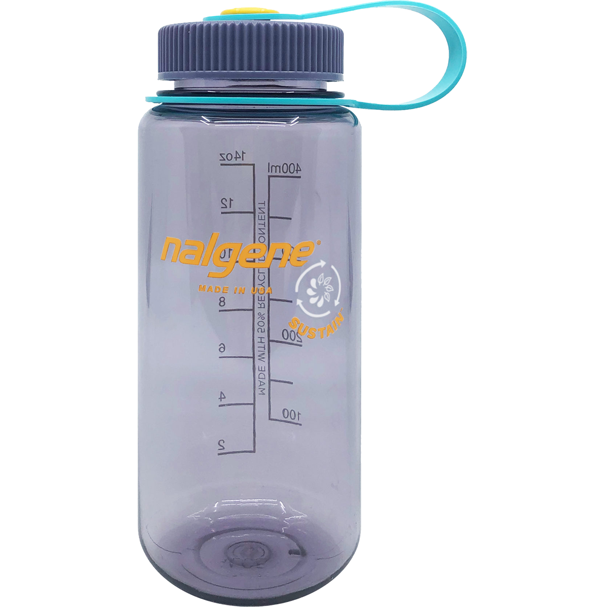 16oz Wide Mouth Sustainable Stainless Steel Water Bottle - Insulated, Leak Proof, BPA Free - Perfect for Hiking, Gym & Outdoor Activities (Aubergine Color)