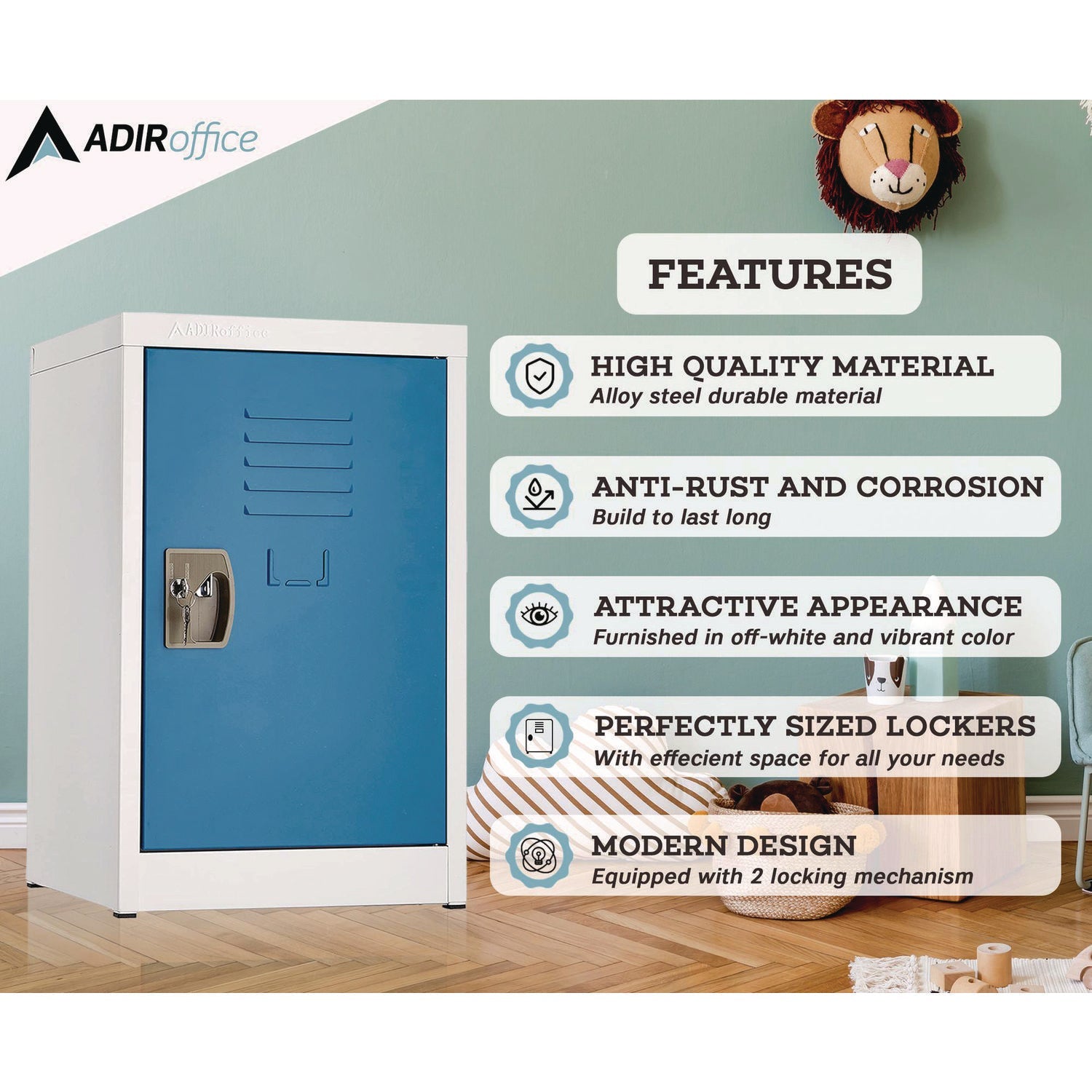 Steel Storage Locker with 1 Compartment - 15
