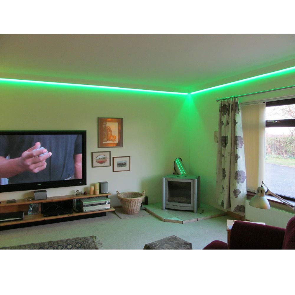 35FT 5050 RGB LED Strip Lights - 60 LEDs/M, 24V IP67 Waterproof, Bluetooth Remote & Controller, Power Supply Included - Perfect for Home Decor, Bedroom, Kitchen, Party Lighting