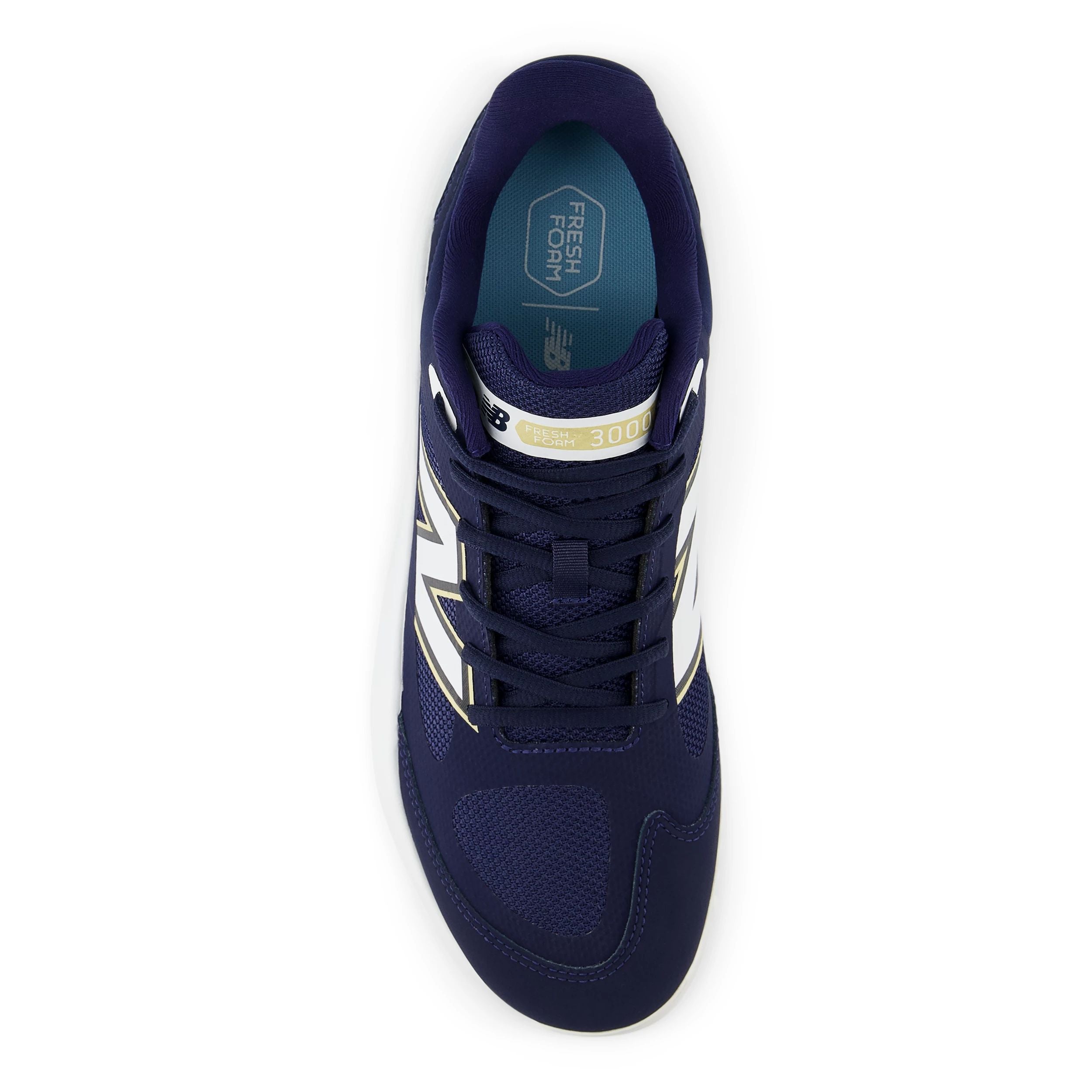 New Balance 3000v7 Navy & White Turf Trainer Shoes - Lightweight Athletic Sneakers for Baseball, Soccer & Field Sports | Perfect for Training & Outdoor Activities