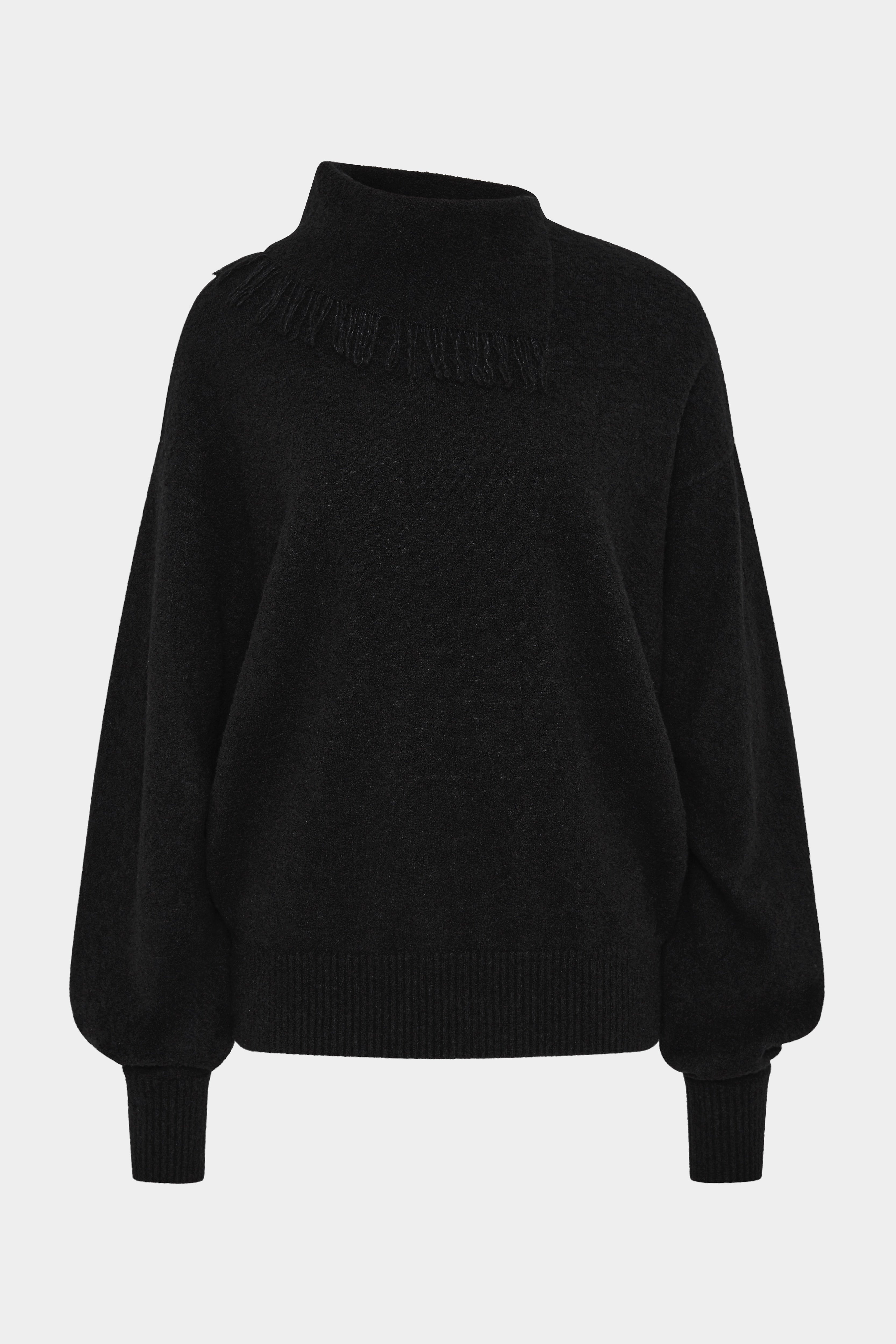 Romana Sweater for Women - Soft & Cozy Black Knit Pullover | Perfect for Fall, Winter & Casual Outfits