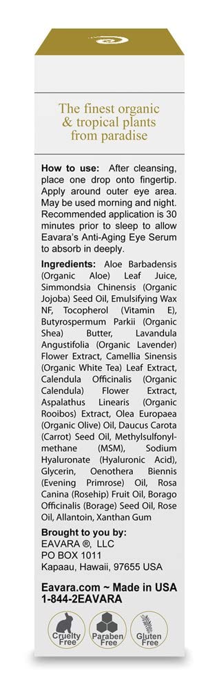 Organic Retinol Night Cream for Wrinkles & Fine Lines - Anti-Aging Eye Cream & Daily Moisturizer for Dry Skin | Hydrating Nighttime Skincare Routine for Women & Men