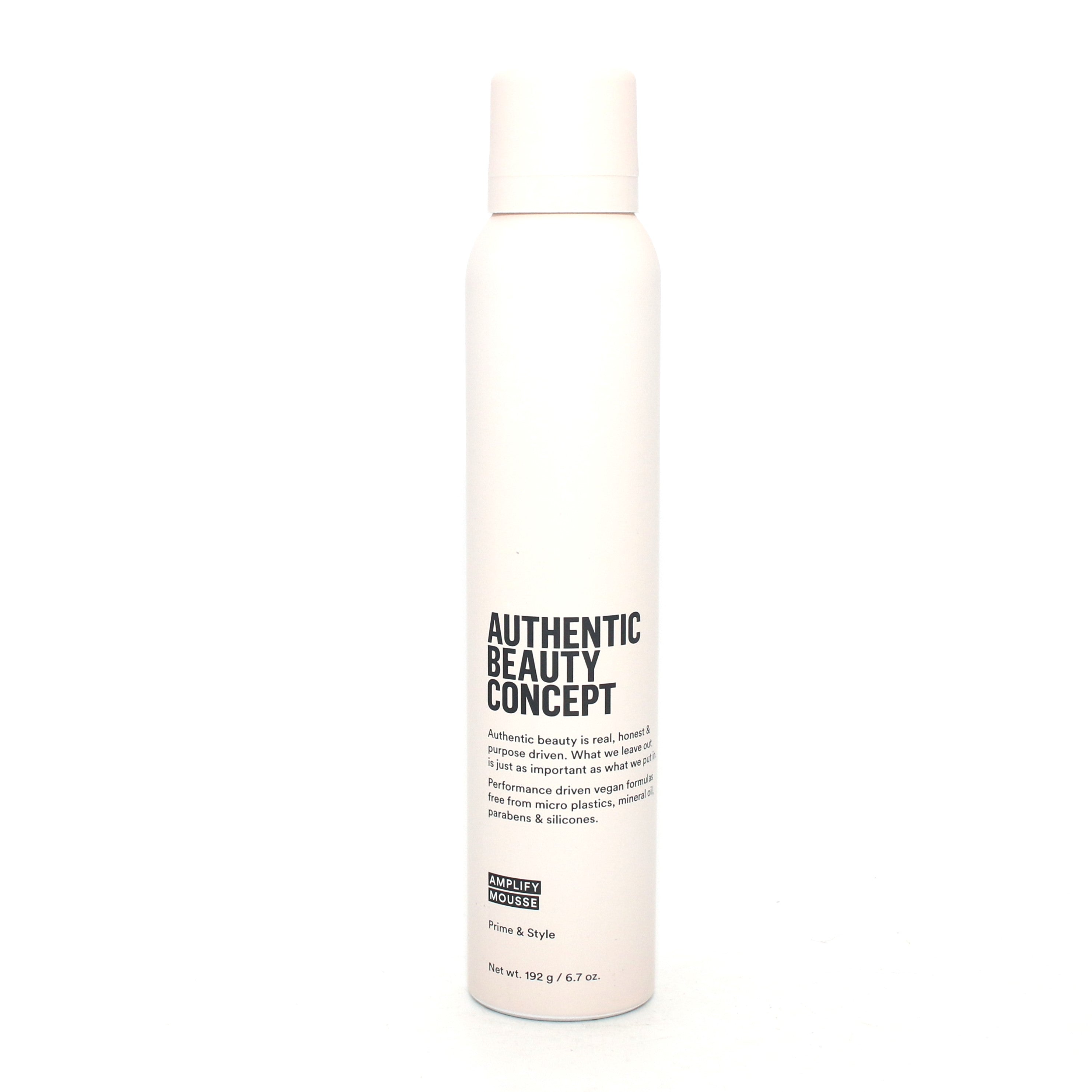 Authentic Beauty Concept Amplify Mousse 6.7 oz - Volumizing Hair Styling Foam for Fine & Thin Hair - Perfect for Daily Styling & Special Occasions