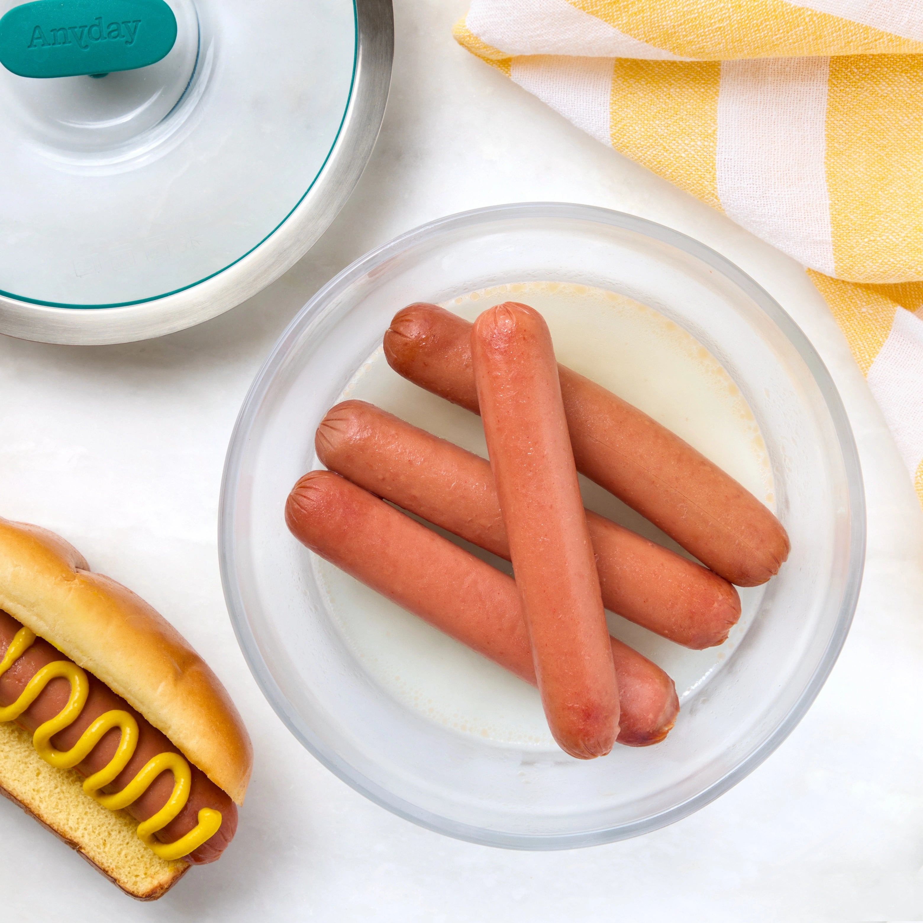 Quick & Easy Microwave Hot Dogs - Perfect for Busy Weeknights, Game Day Snacks & Kids' Lunches
