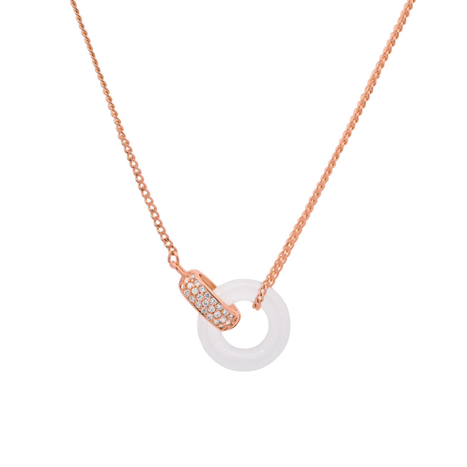 Rose Gold Eternal Necklace for Women - Elegant Infinity Symbol Pendant Jewelry Gift for Anniversary, Valentine's Day & Special Occasions