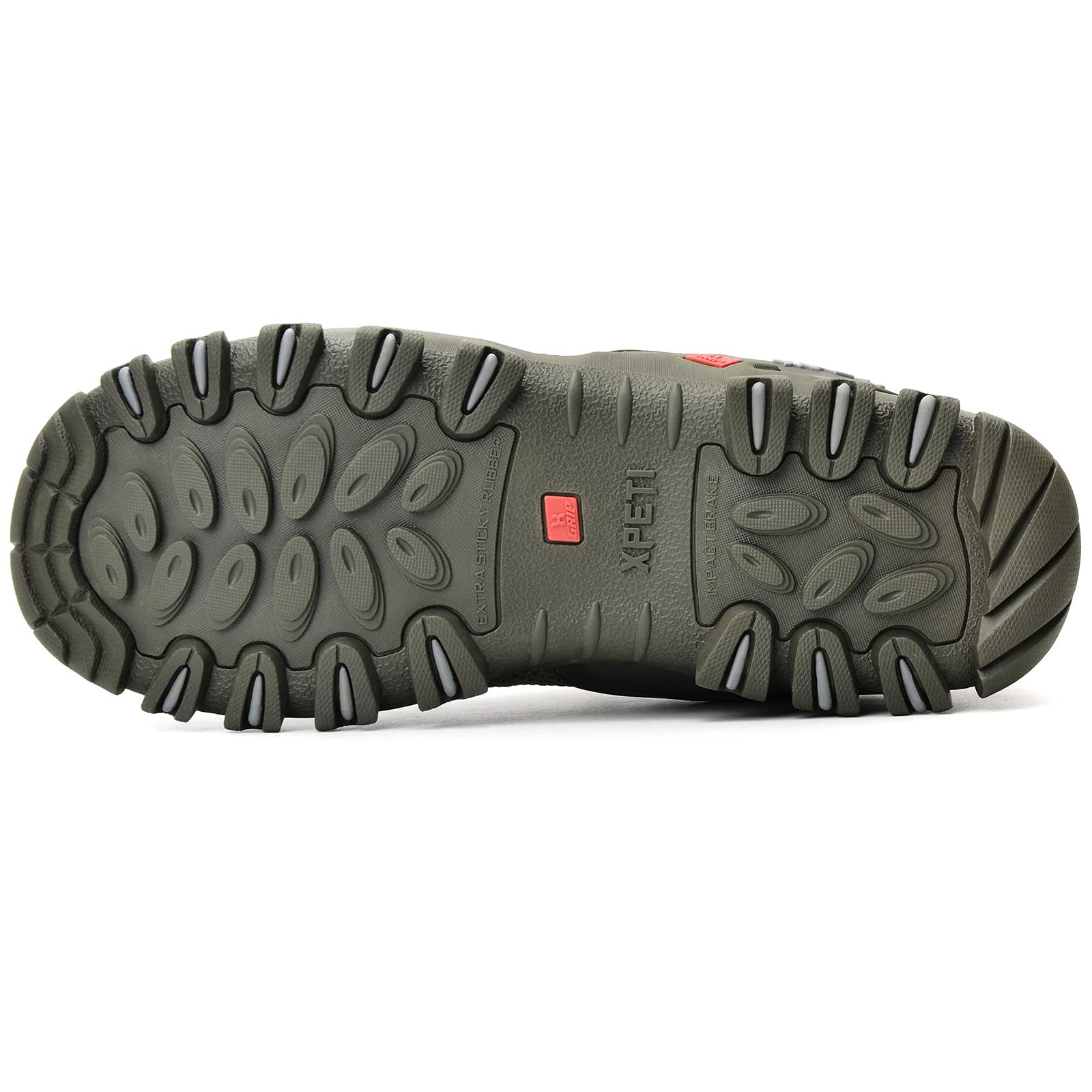 XPETI Men's Terra Low Hiking Shoes - Lightweight Waterproof Outdoor Trail Running Shoes for Hiking, Camping & Backpacking