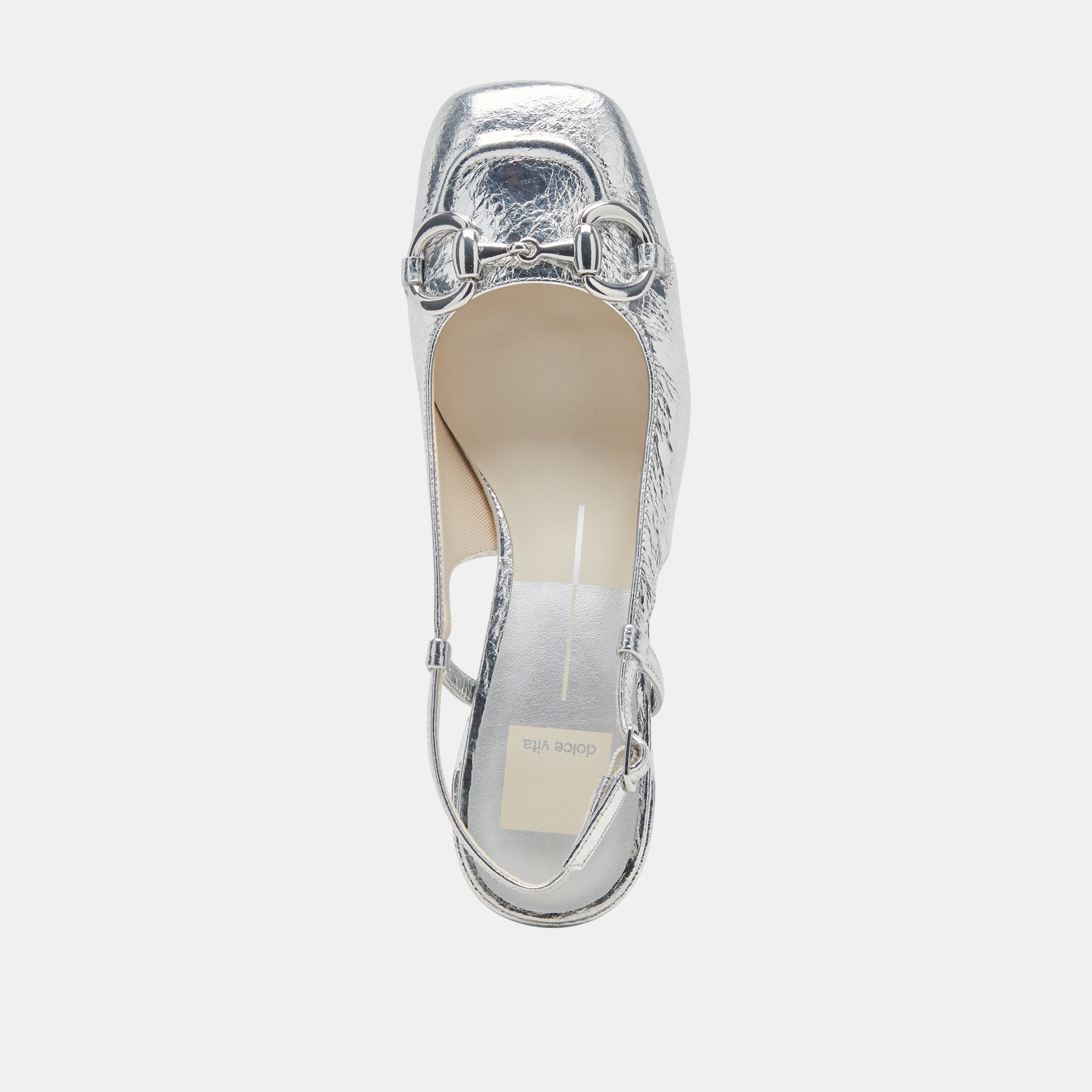 MELLI Women's Silver Distressed Leather Heels - Stylish High Heels for Parties, Weddings & Evening Events