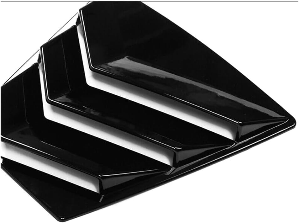 2020-2025 Toyota Corolla Sedan Side Window Louver - ABS Plastic IKON Style Vent Visor for 4 Door Models - Enhances Style & Sun Protection While Driving
