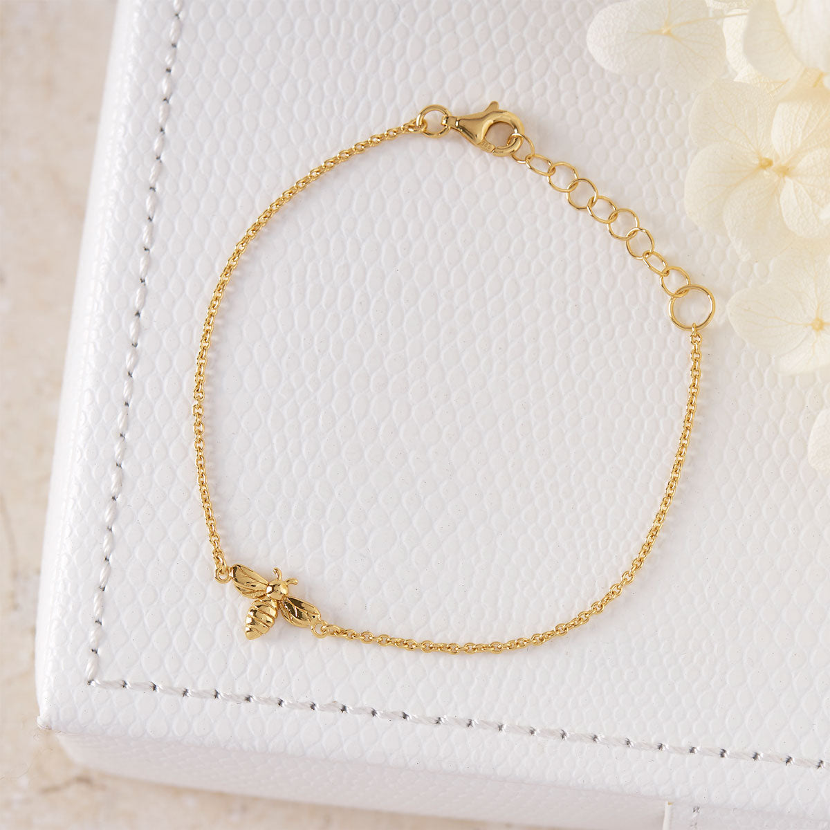 Meant To Bee Bracelet Gold - Elegant Bee Charm Jewelry for Women, Perfect Gift for Birthday, Anniversary & Everyday Wear