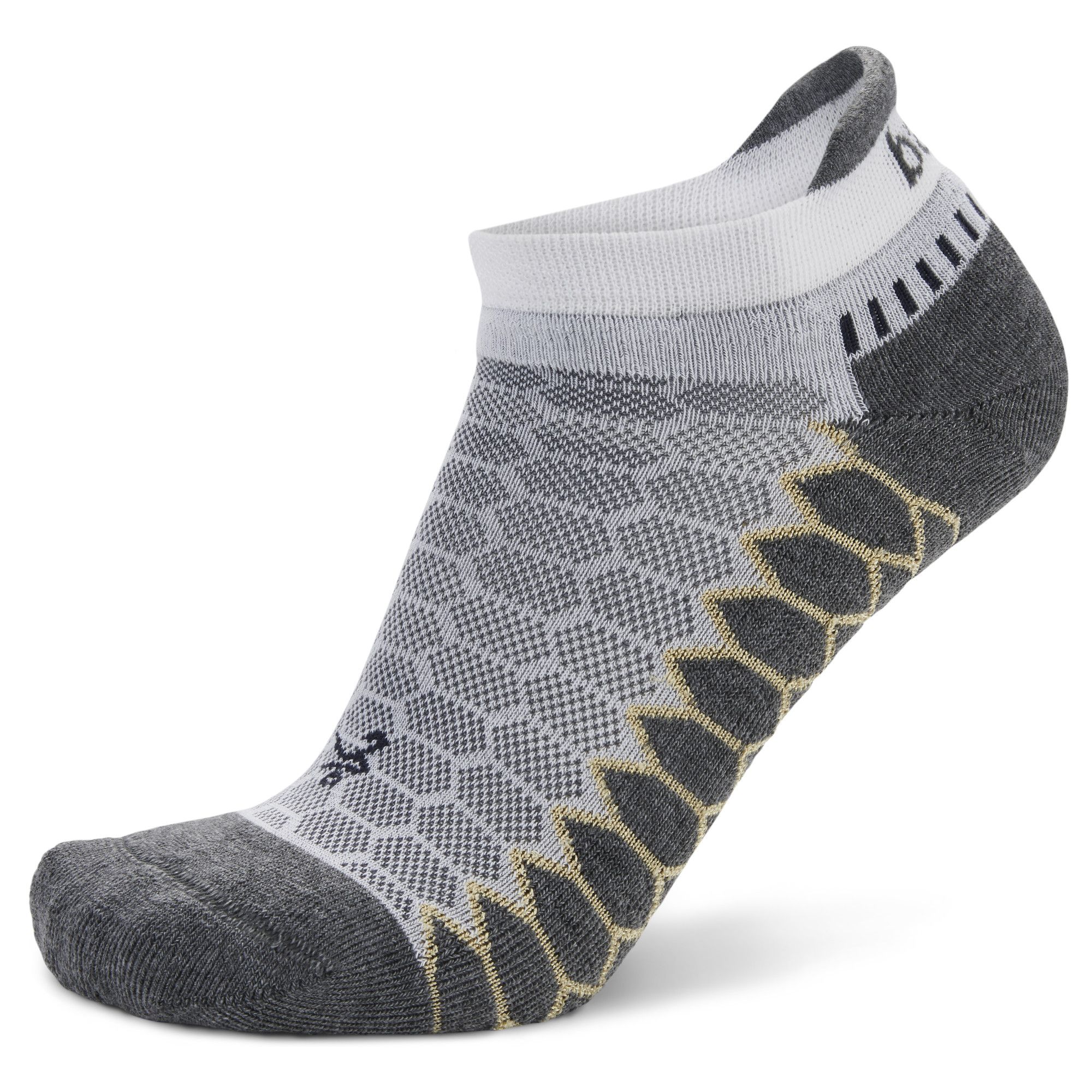 Balega Silver Anti-Microbial No Show Socks for Men & Women - Moisture-Wicking Athletic Socks for Running, Gym & Everyday Comfort