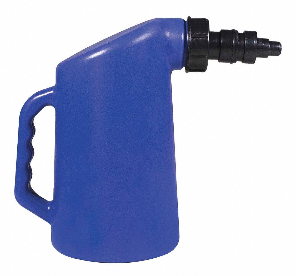 Funnel King Funnel Filler - 2 Quart (64 oz) Heavy Duty Battery Acid Filler with Spout - Perfect for Automotive, Marine & Motorcycle Battery Maintenance