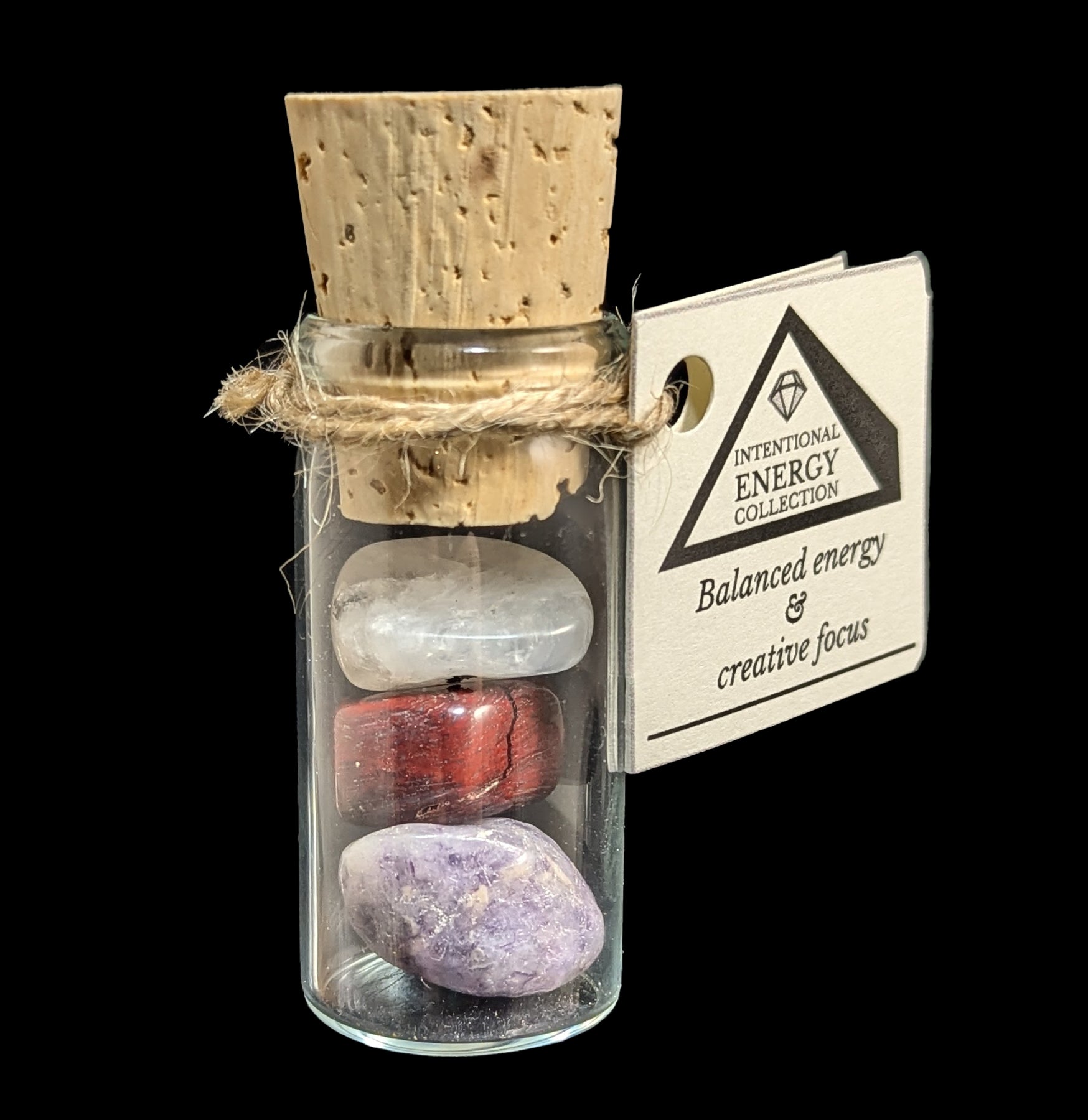 Intentional Energy Collection - Natural Energy Booster for Creative Focus & Mental Clarity | Perfect for Work, Study & Meditation