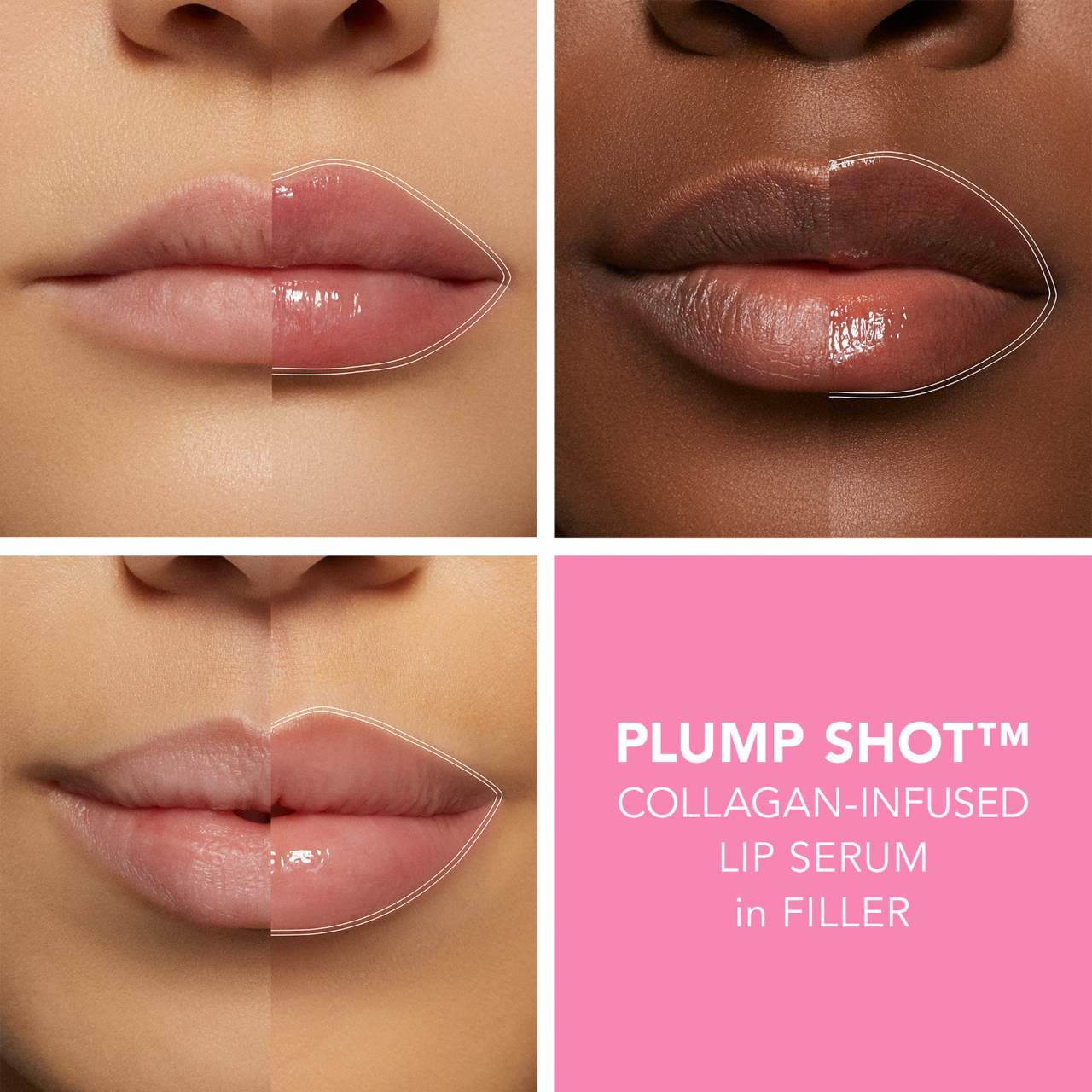 Buxom Plump Shot™ Collagen Infused Lip Serum Plumper - 2 Shades | Volumizing Lip Plumper with Collagen | New in Box | Perfect for Daily Use & Special Occasions