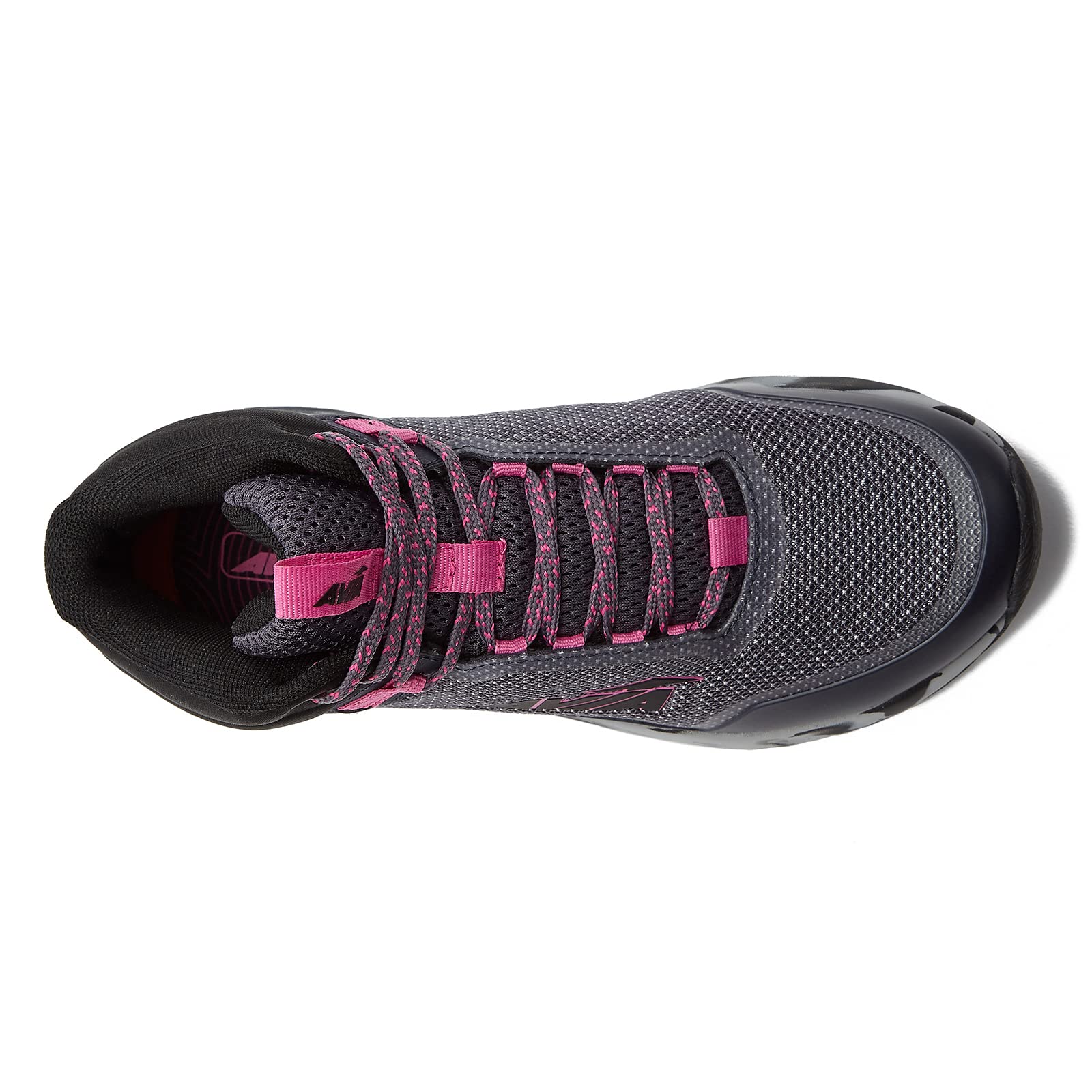 Avia Grit Sport Women's Hiking Boots - Waterproof Mid Top Ankle Trail Shoes for All Weather - Comfortable Outdoor Walking & Trekking Shoes for Hiking, Camping & Mountain Adventures