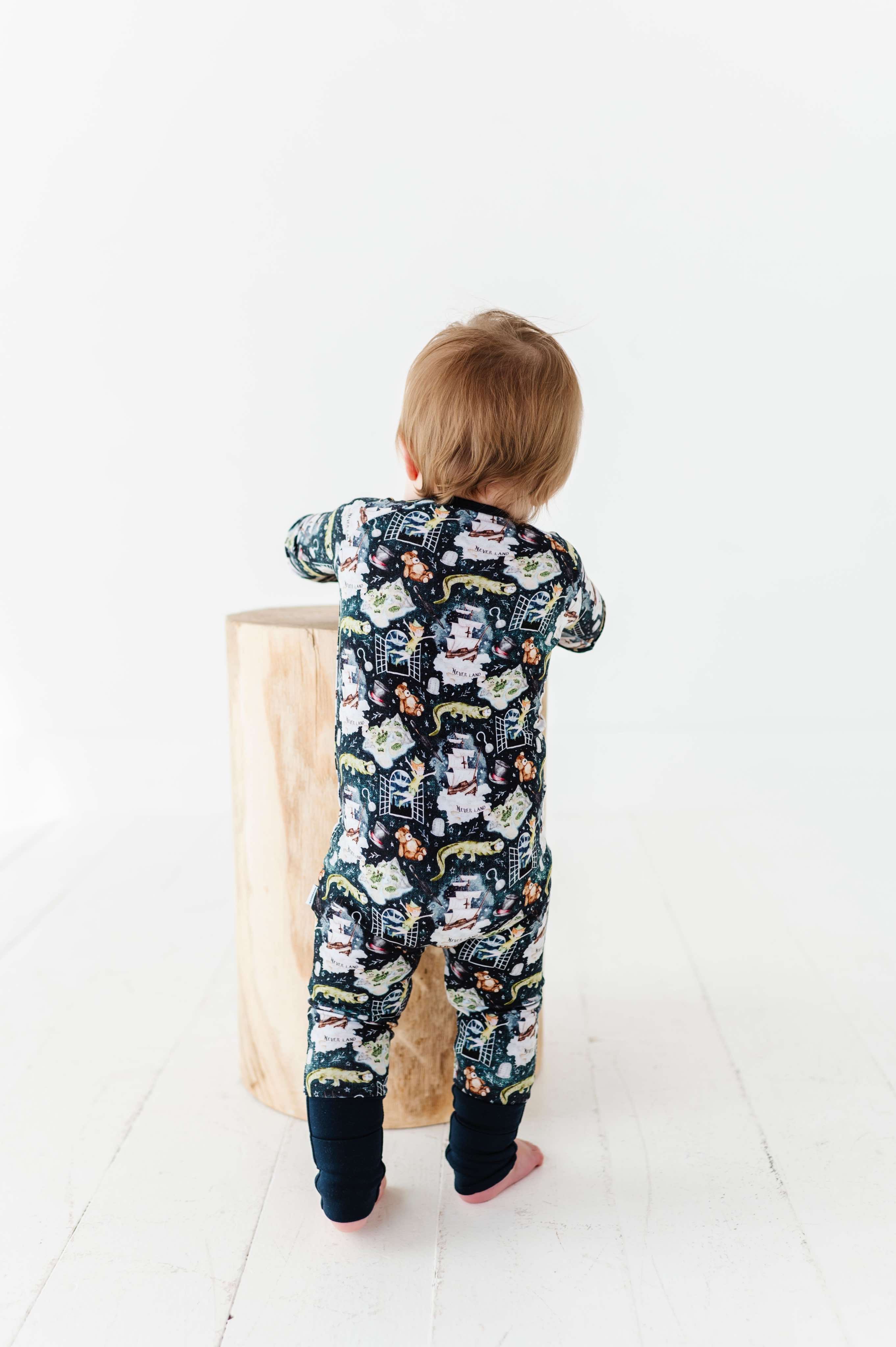 Neverland Zip Romper for Baby Girls & Boys - Soft & Comfortable One-Piece Outfit - Perfect for Playtime, Sleepwear & Everyday Wear